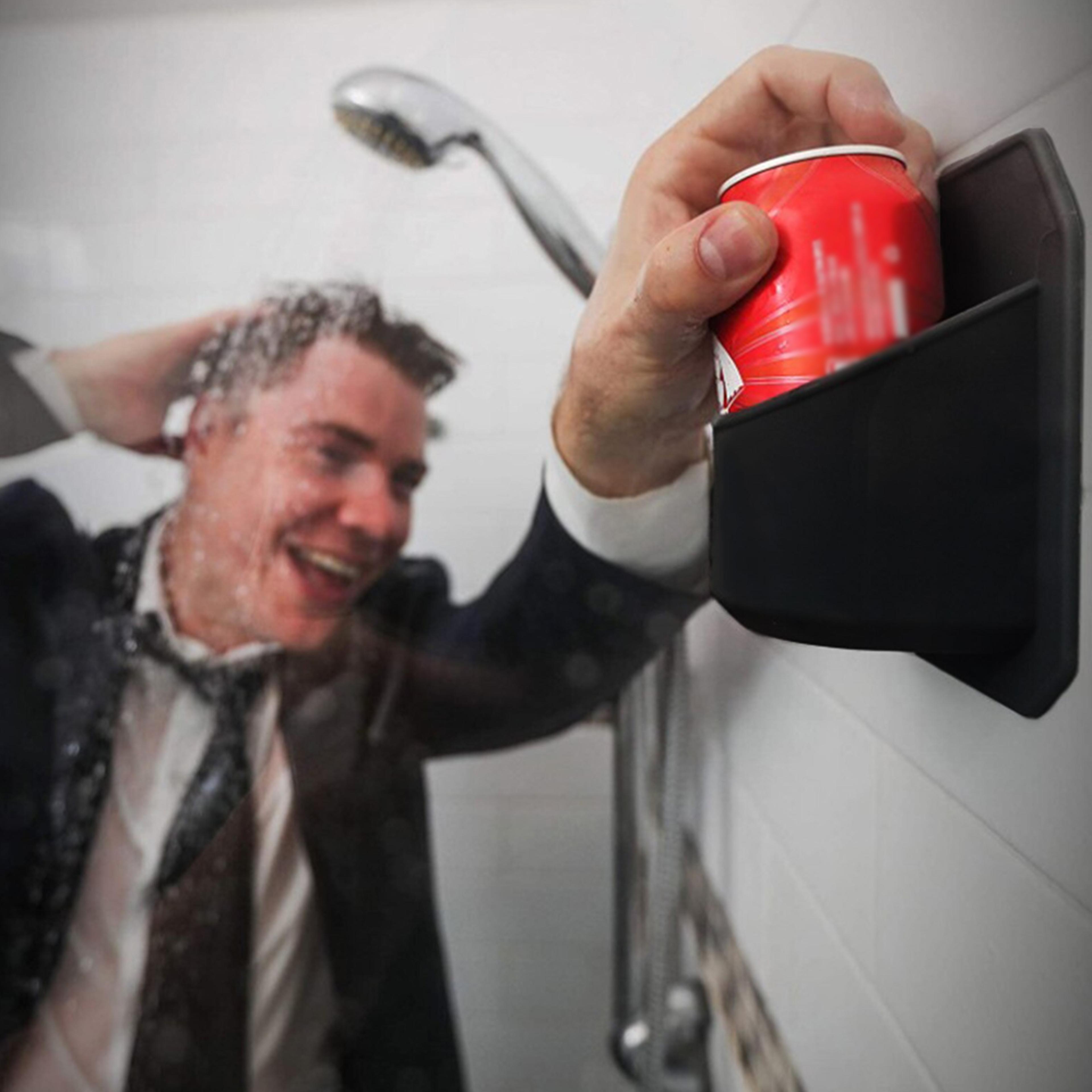 Shower Beer Holder For Bottles & Cans 1