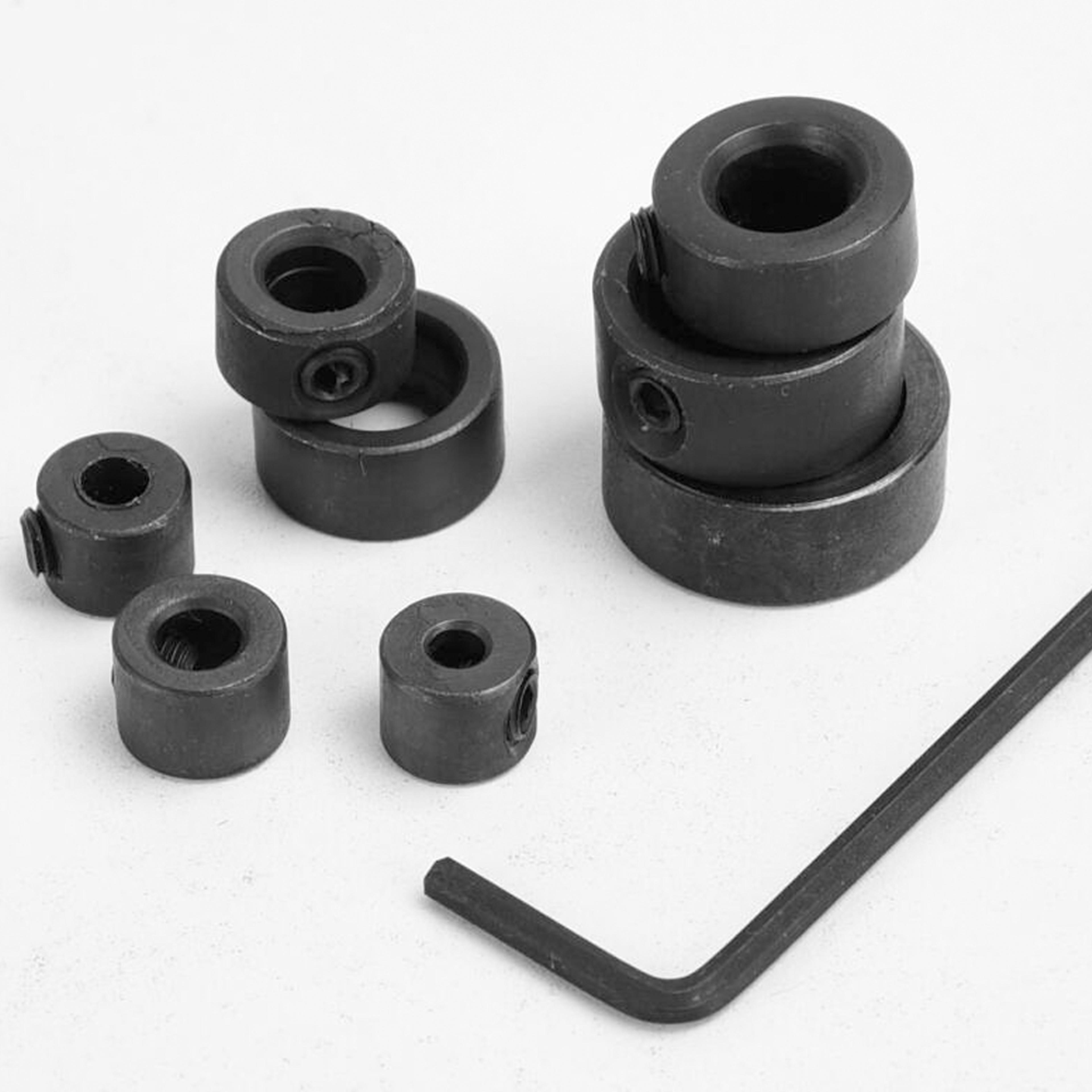 8 Pcs Drill Stop Collars Set2