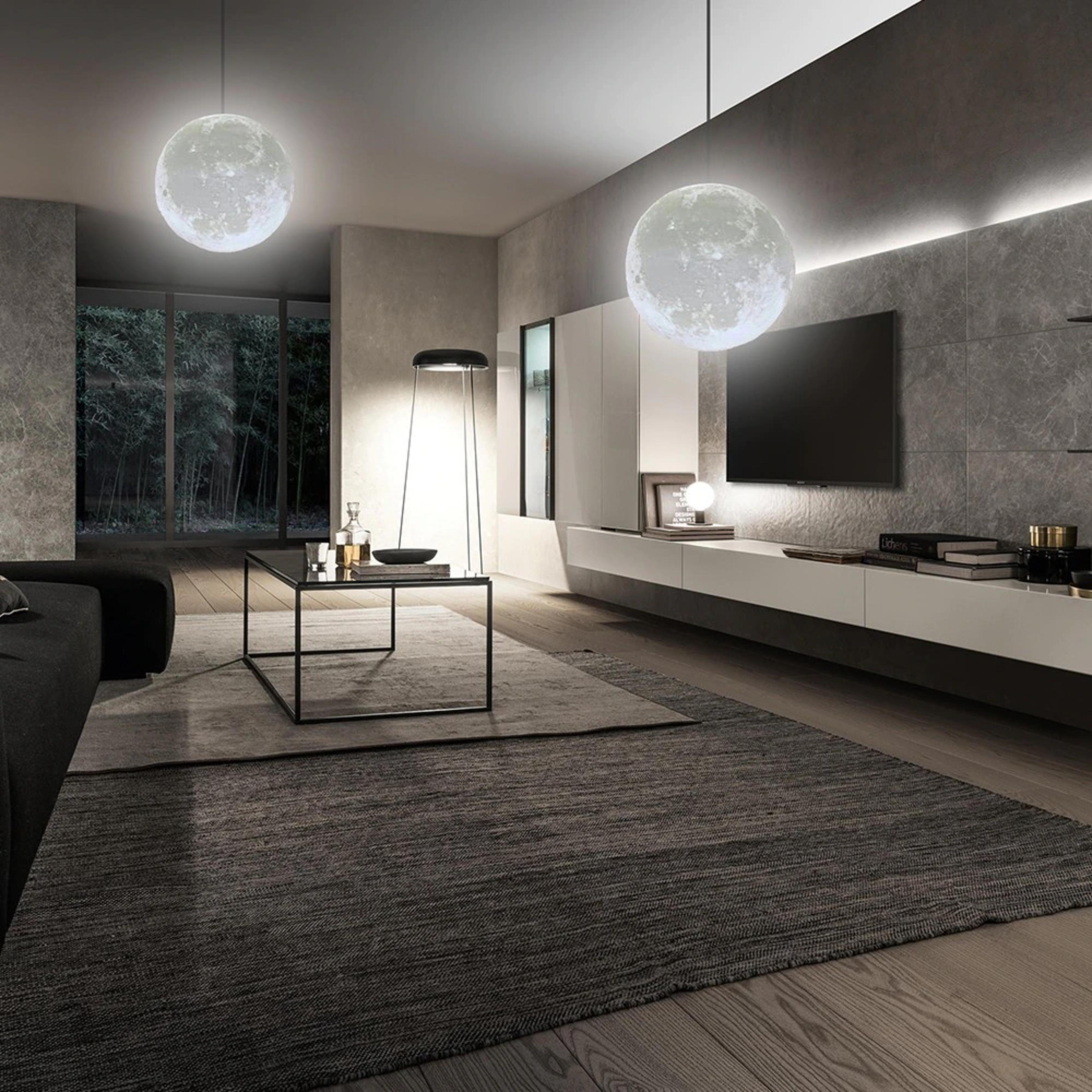 3D Hanging Moon Lamp For Home Decor 1