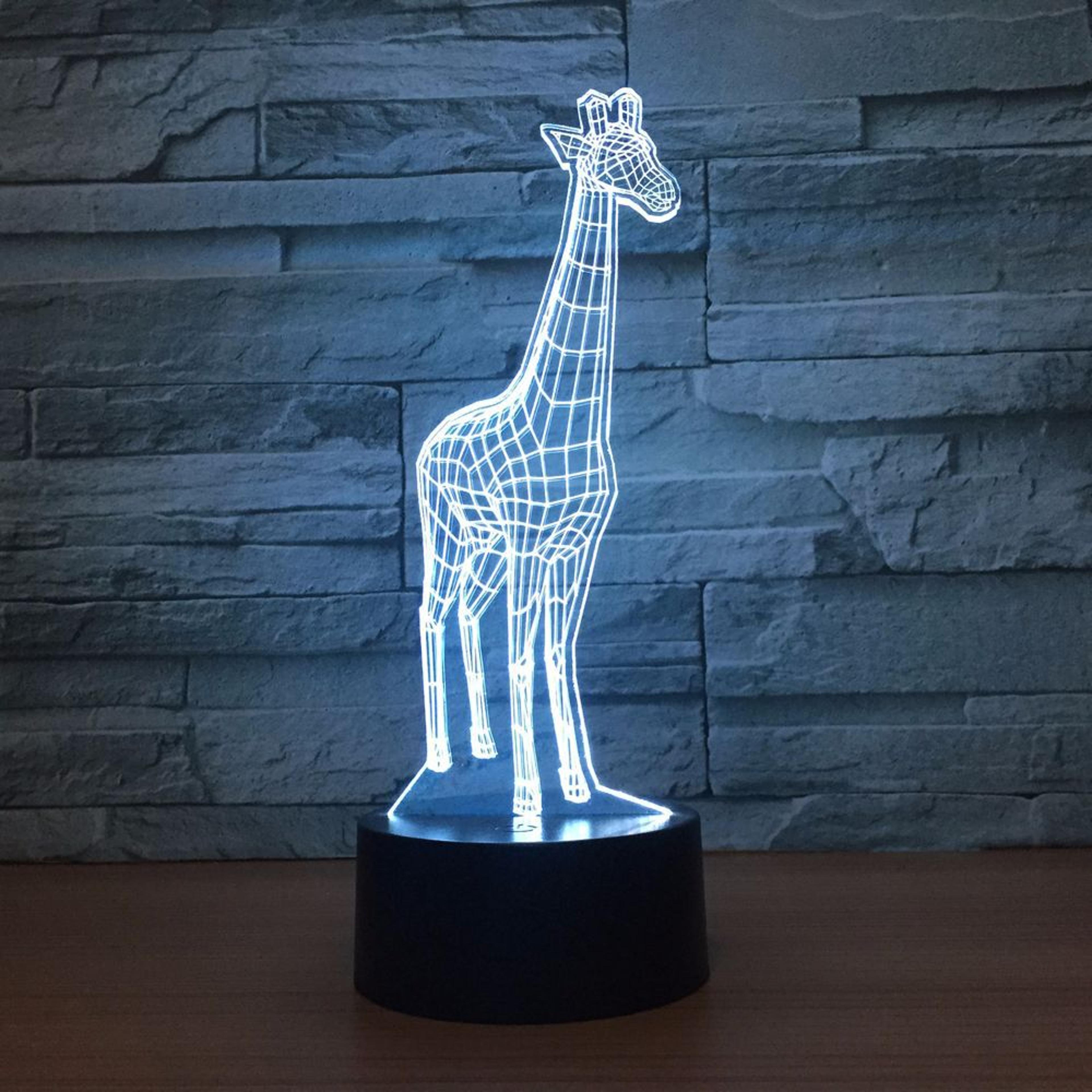 3D Illusion LED Giraffe Lamp For Living Room, Nursery, Office & Bedroom 4