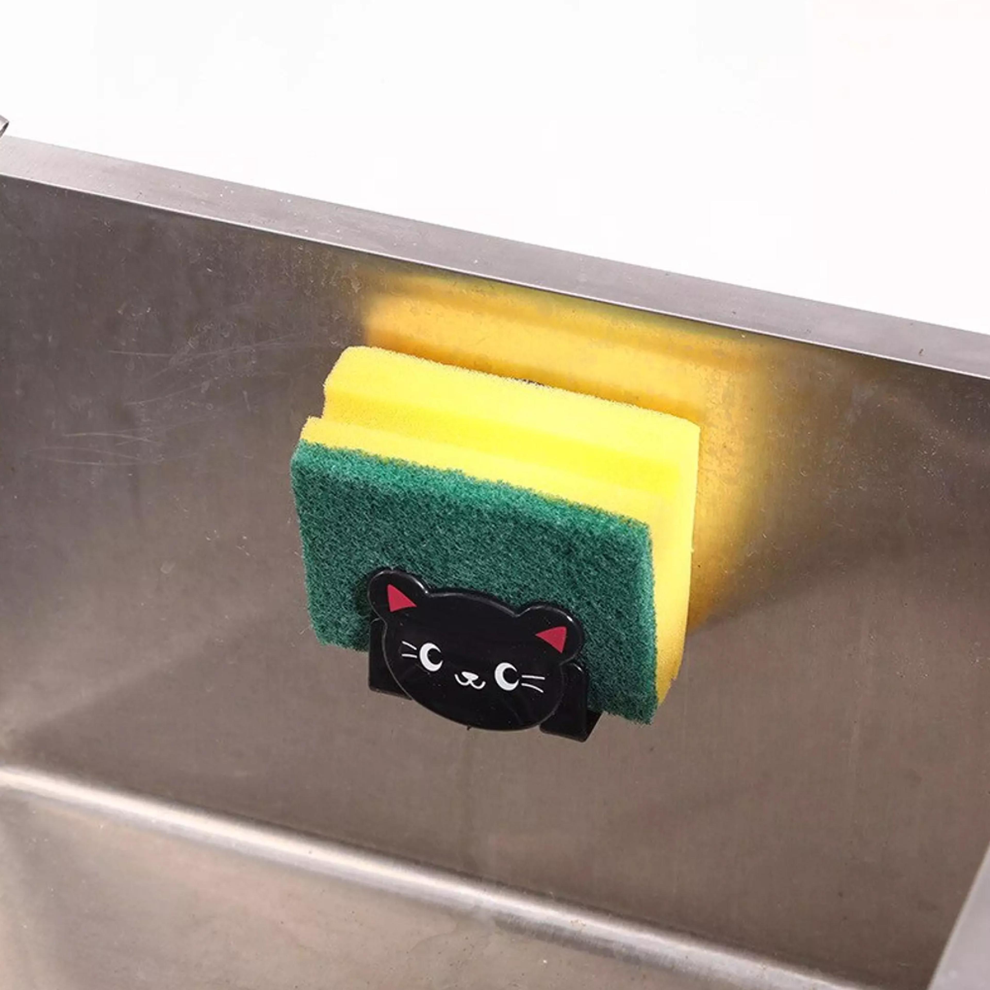 Animal Shaped Suction Cup Sponge Holder2