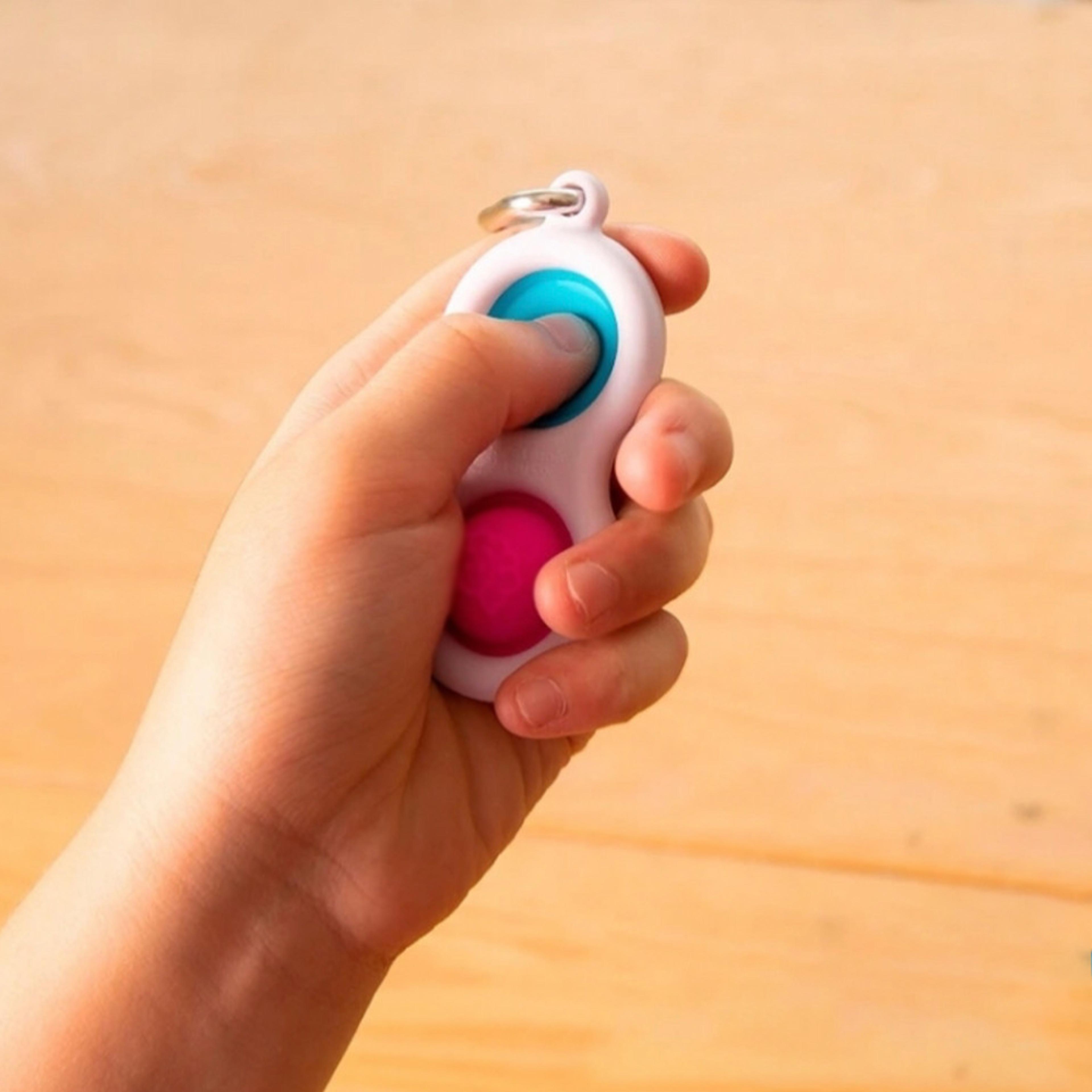 Anti-Stress Fidget Bubble Popper Keychain 2