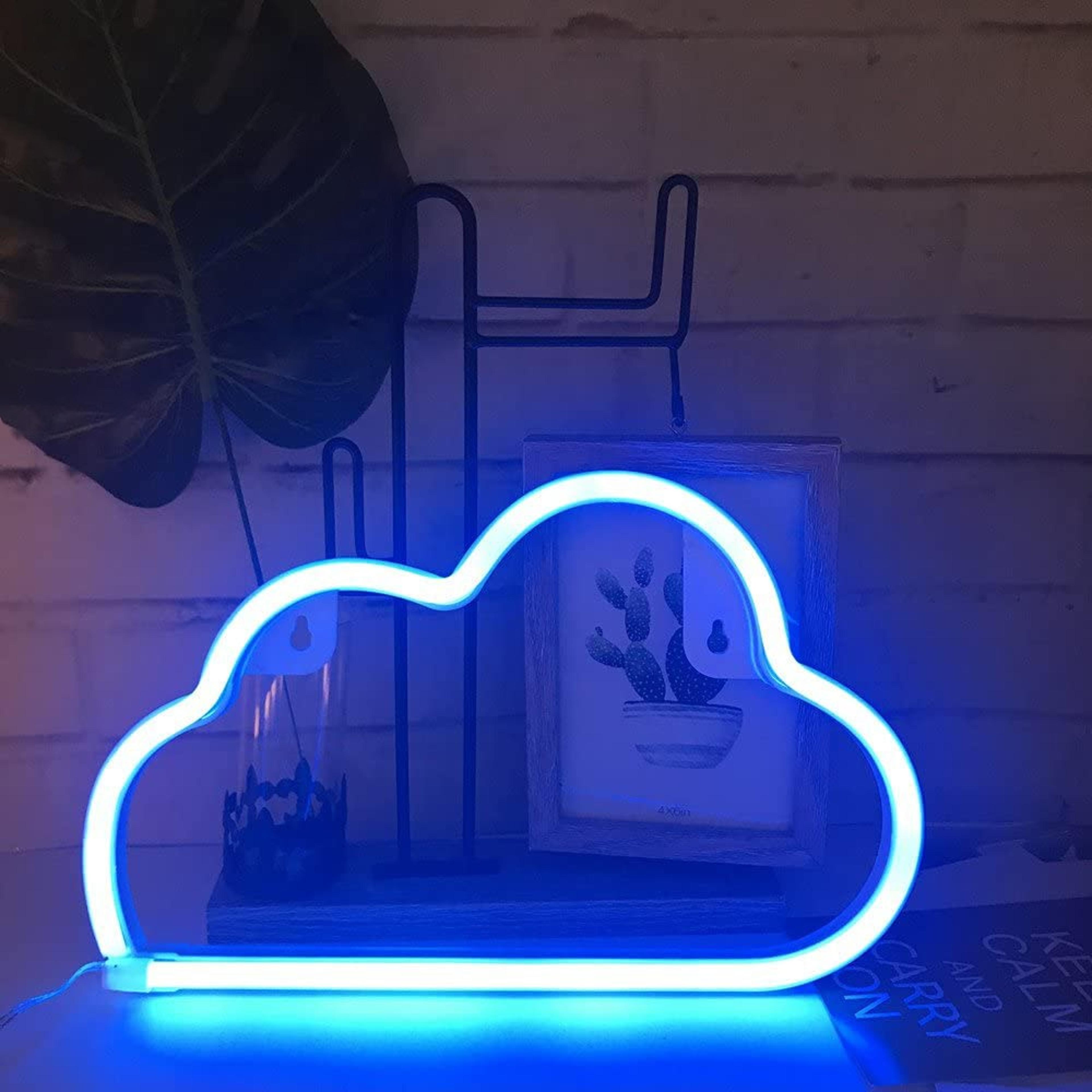 cloud neon light sign for luxury décor vibes
