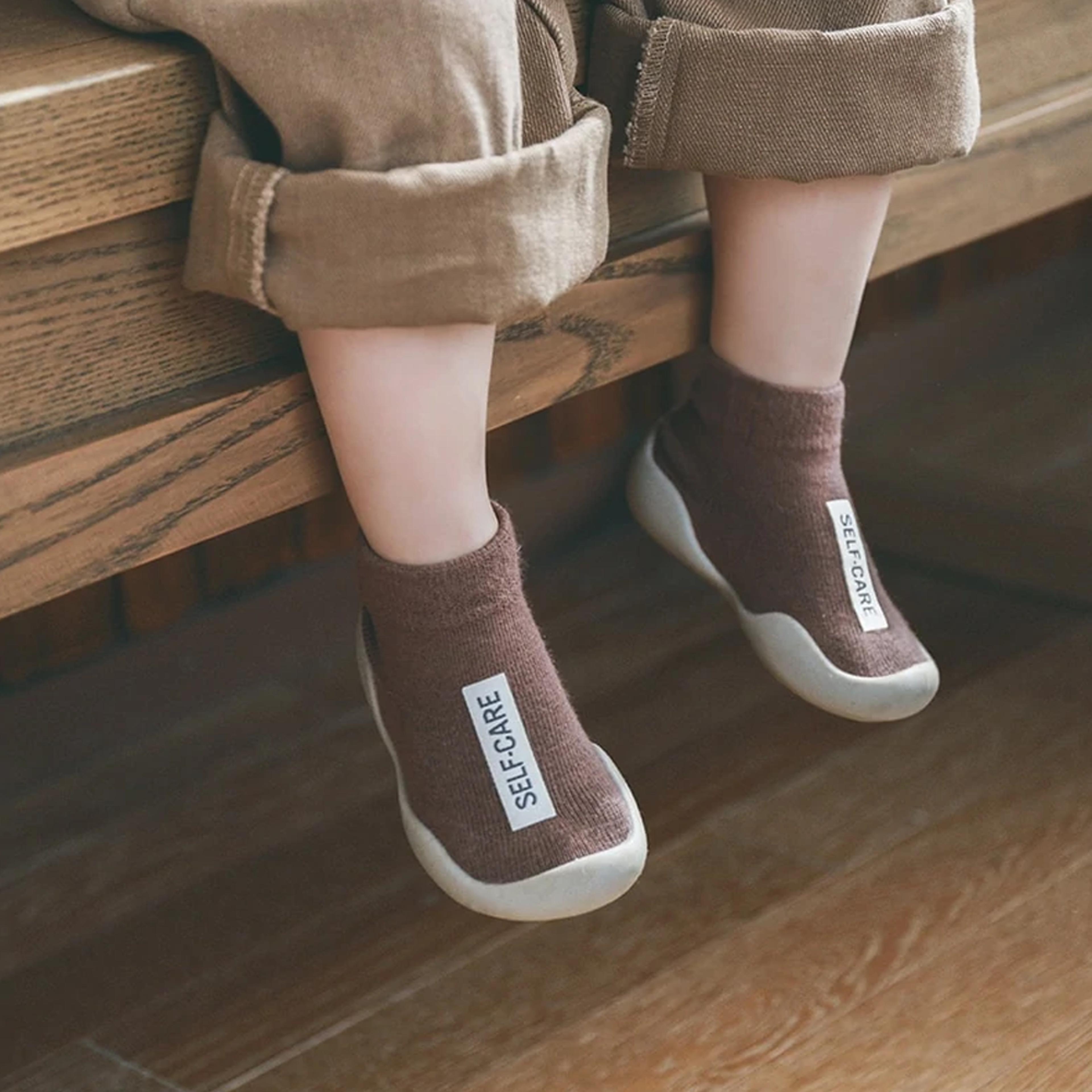 comfy non-slip baby shoe socks