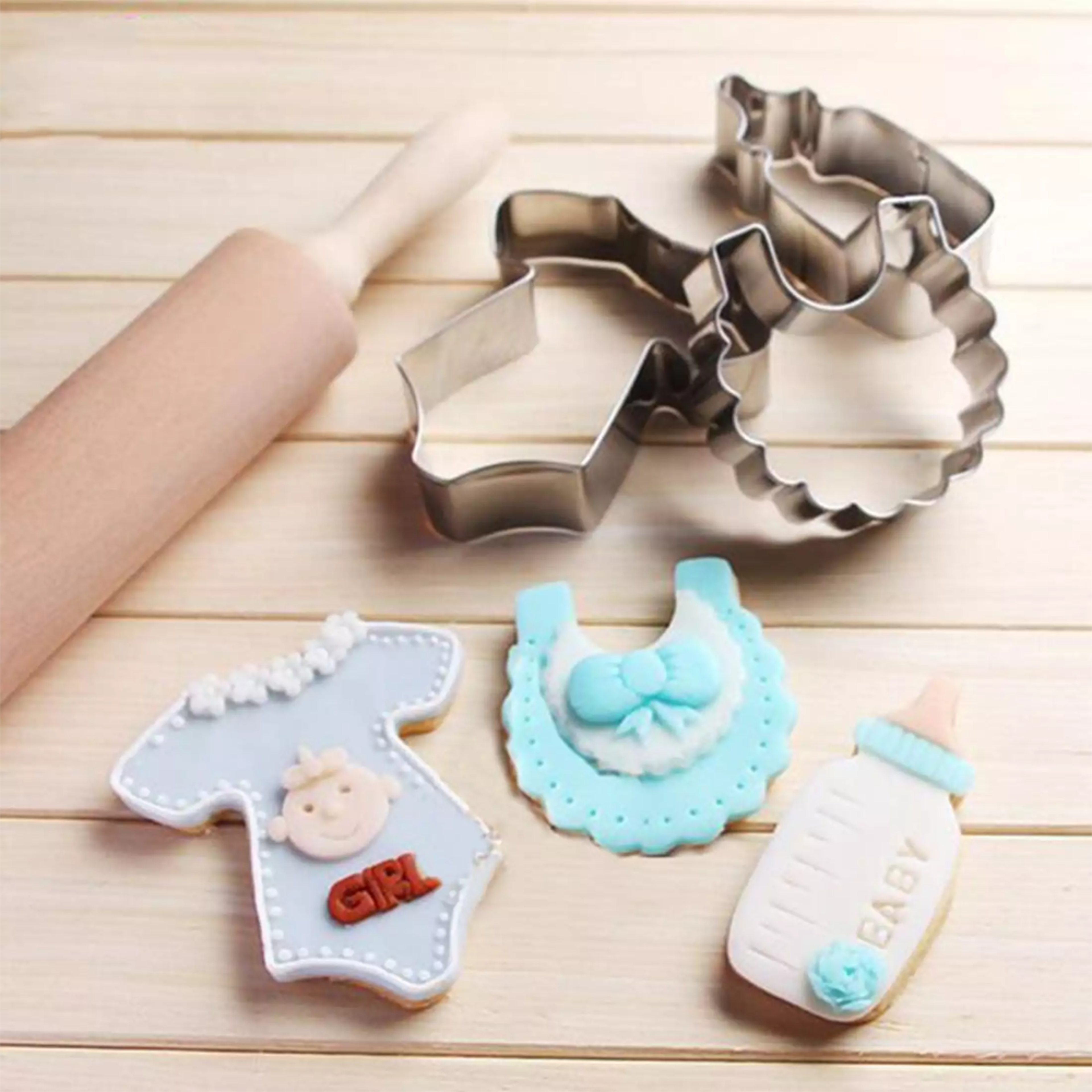 cute new baby cookie cutters