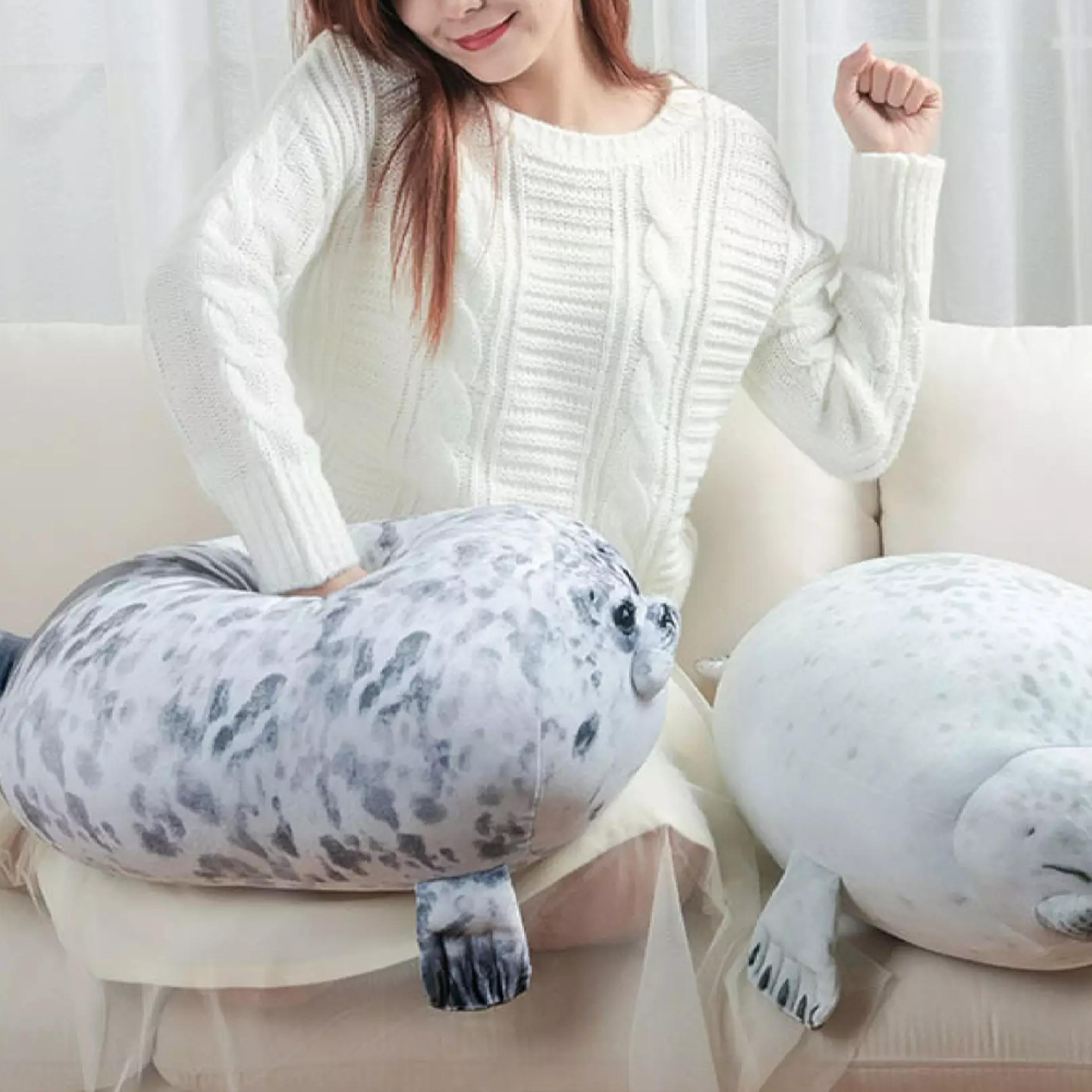 fat seal plush pillow & cushion