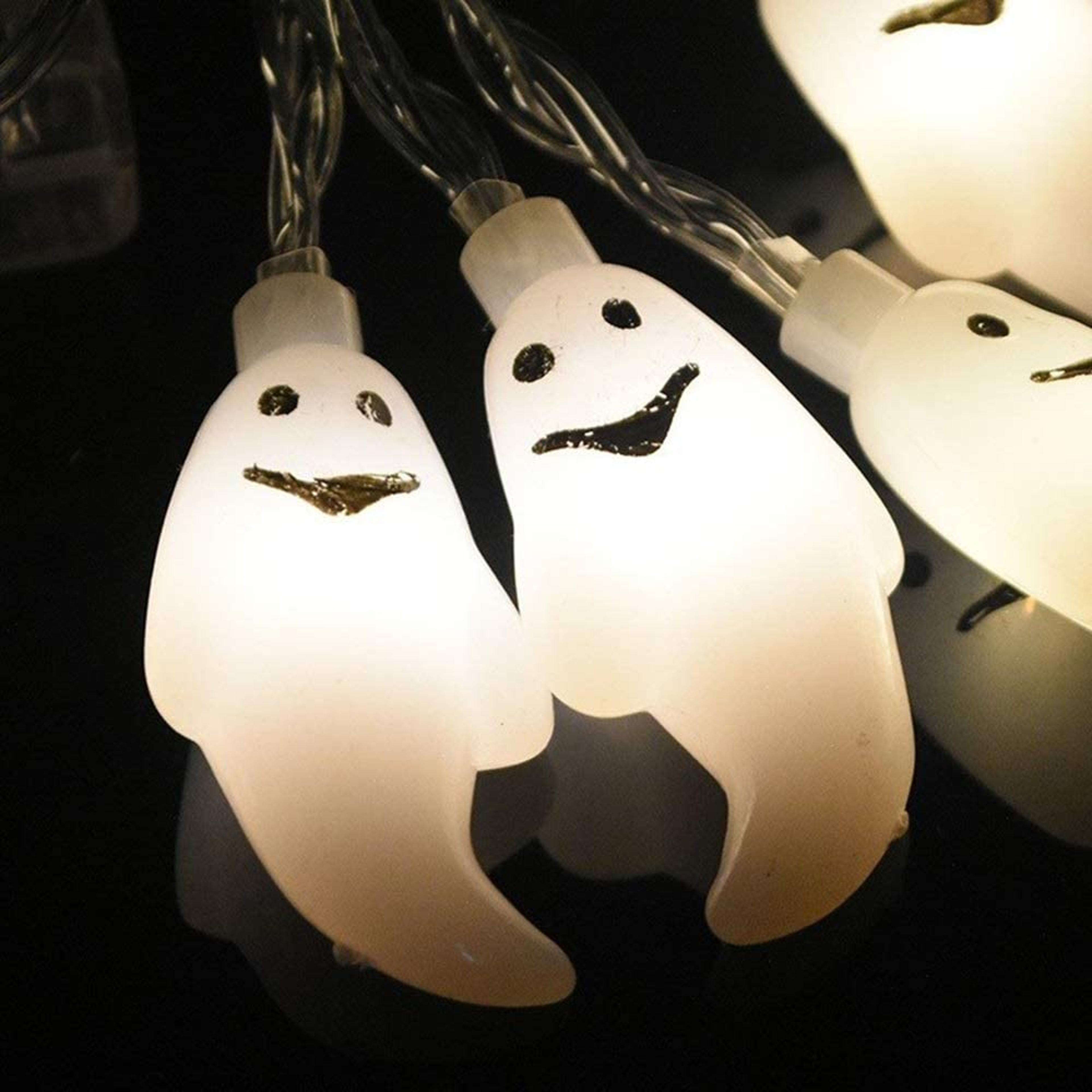 halloween ghost lights decorations