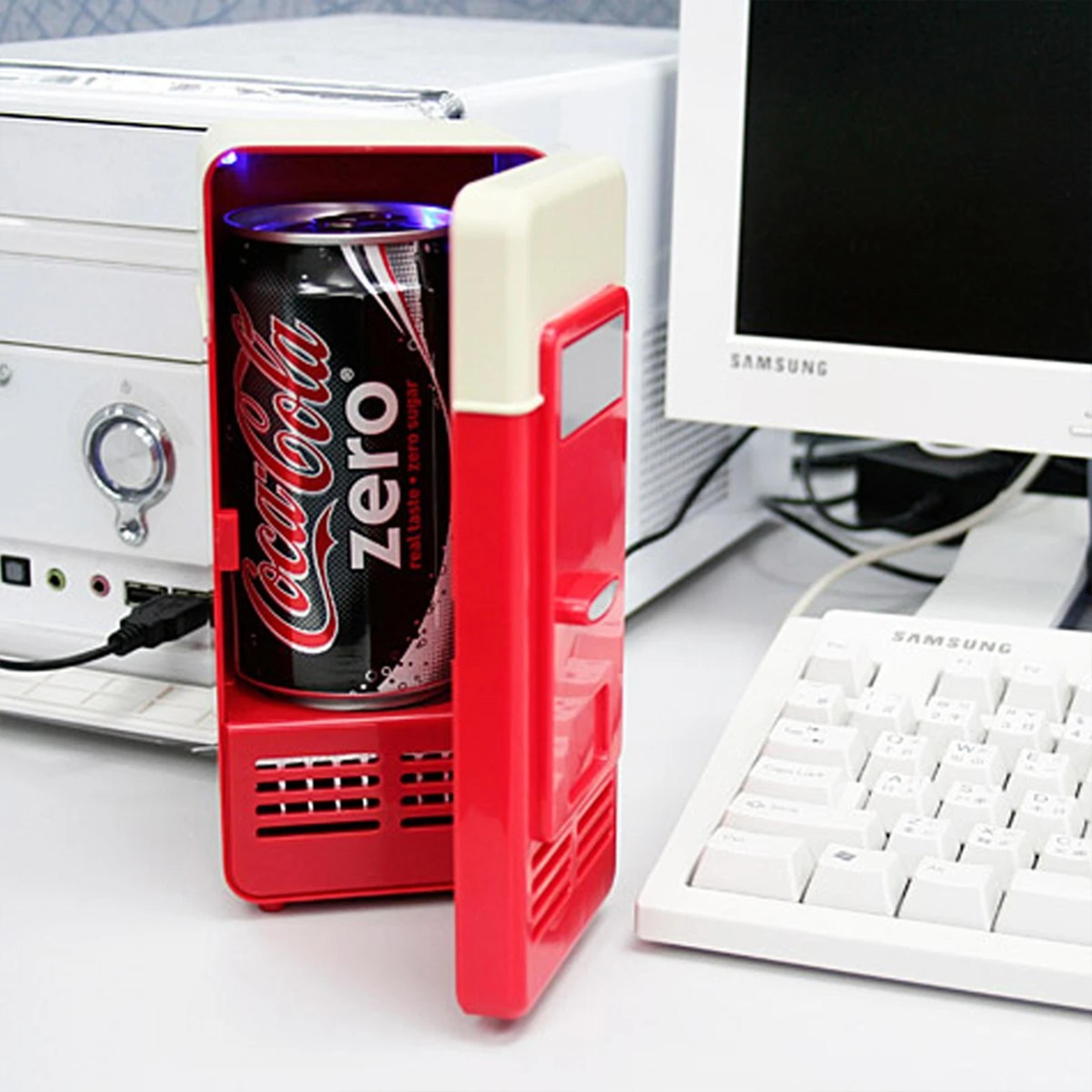mini usb desktop fridge