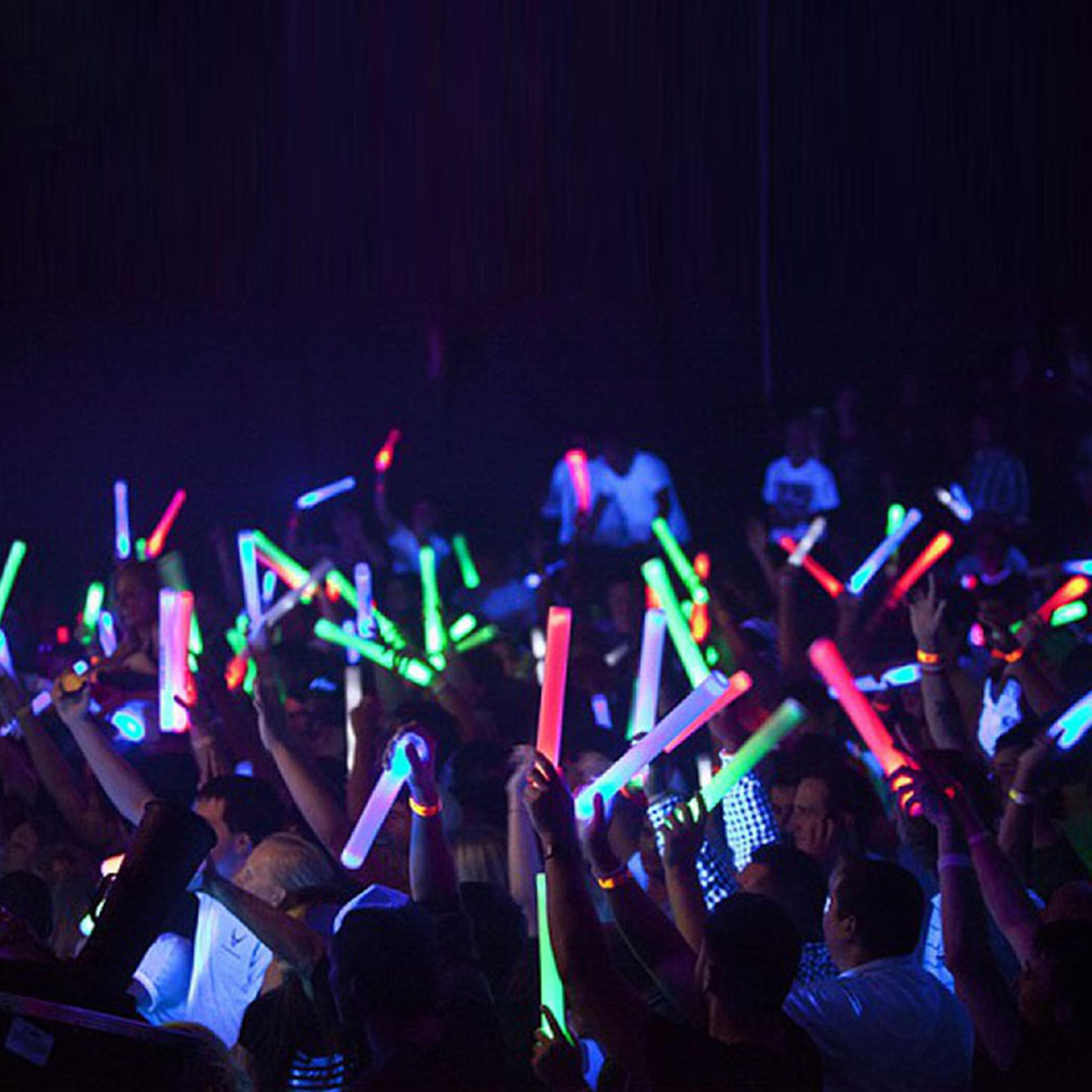 Multicolor LED Light Up Batons 1