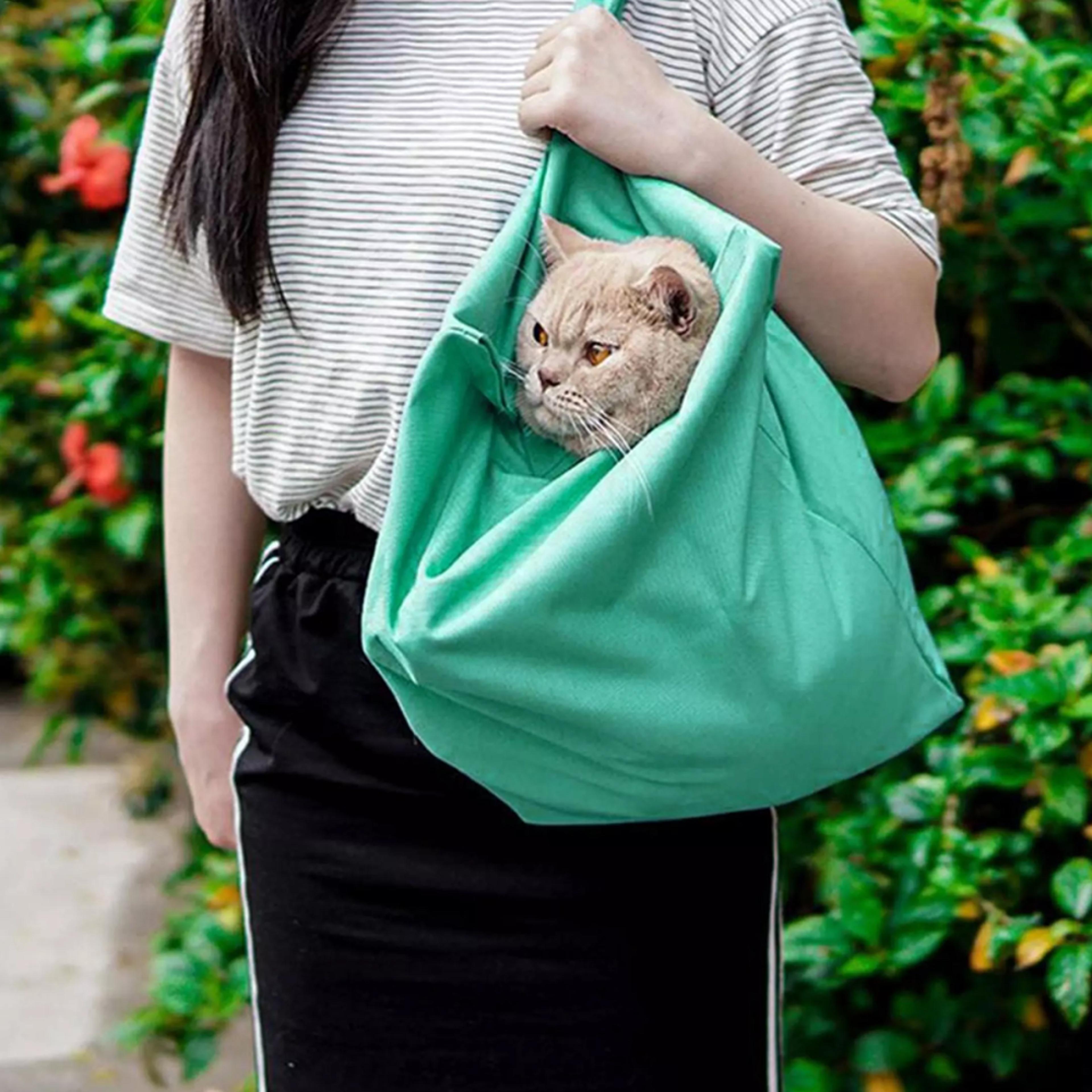 perfect pouch cat carrier - breathable & comfortable cat carry pouch