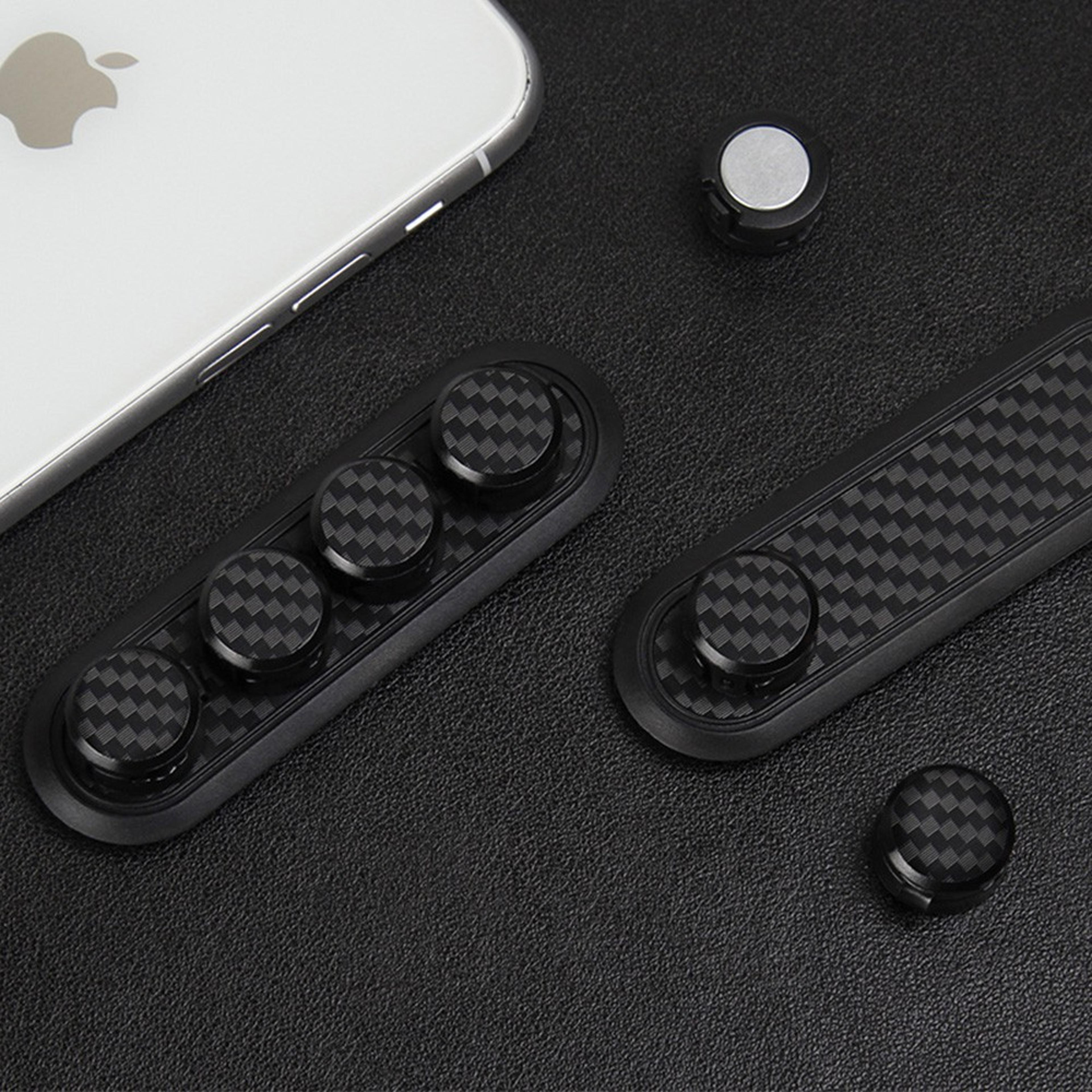 Small Adhesive Magnetic Cable Holder & Organizer3