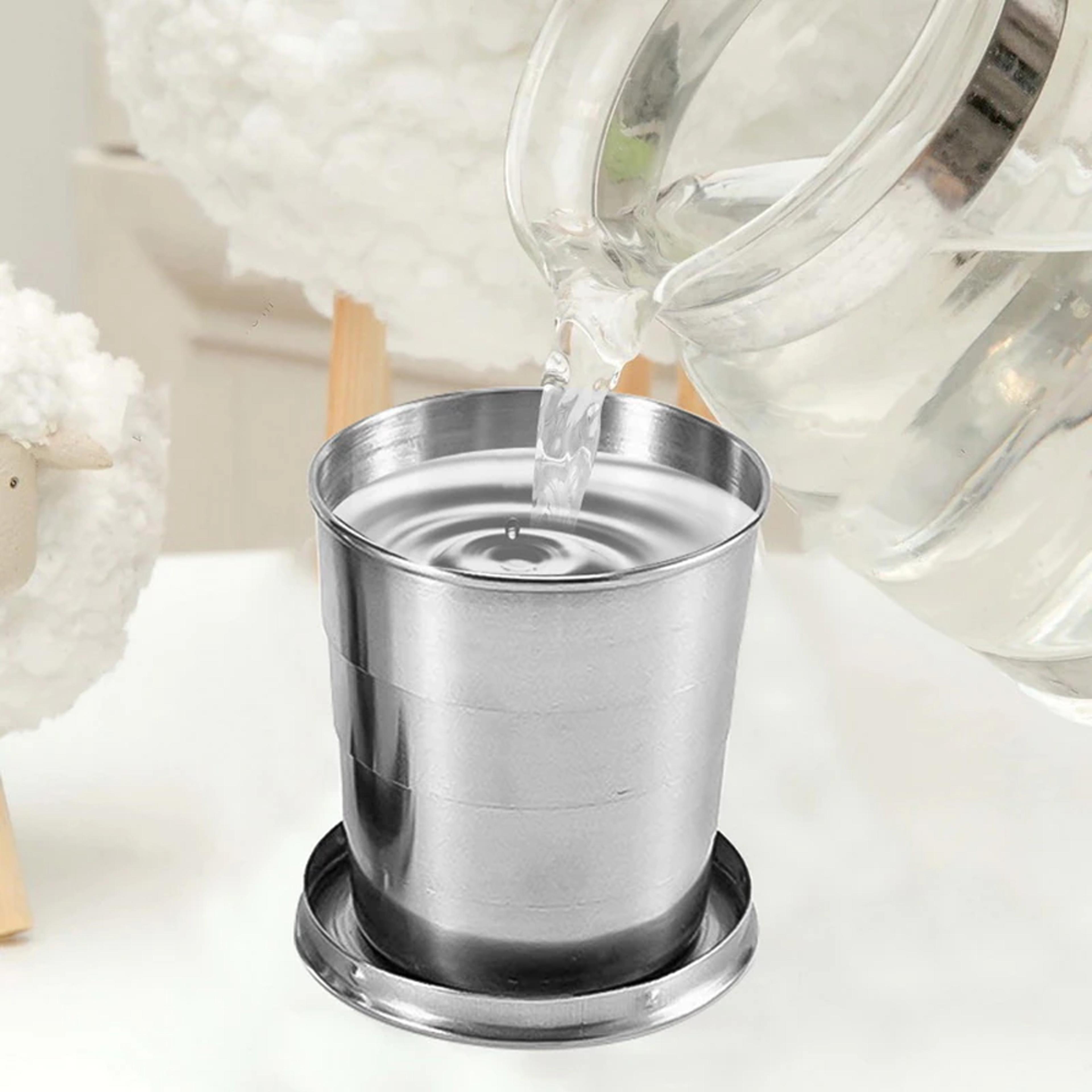 collapsible cup with lid