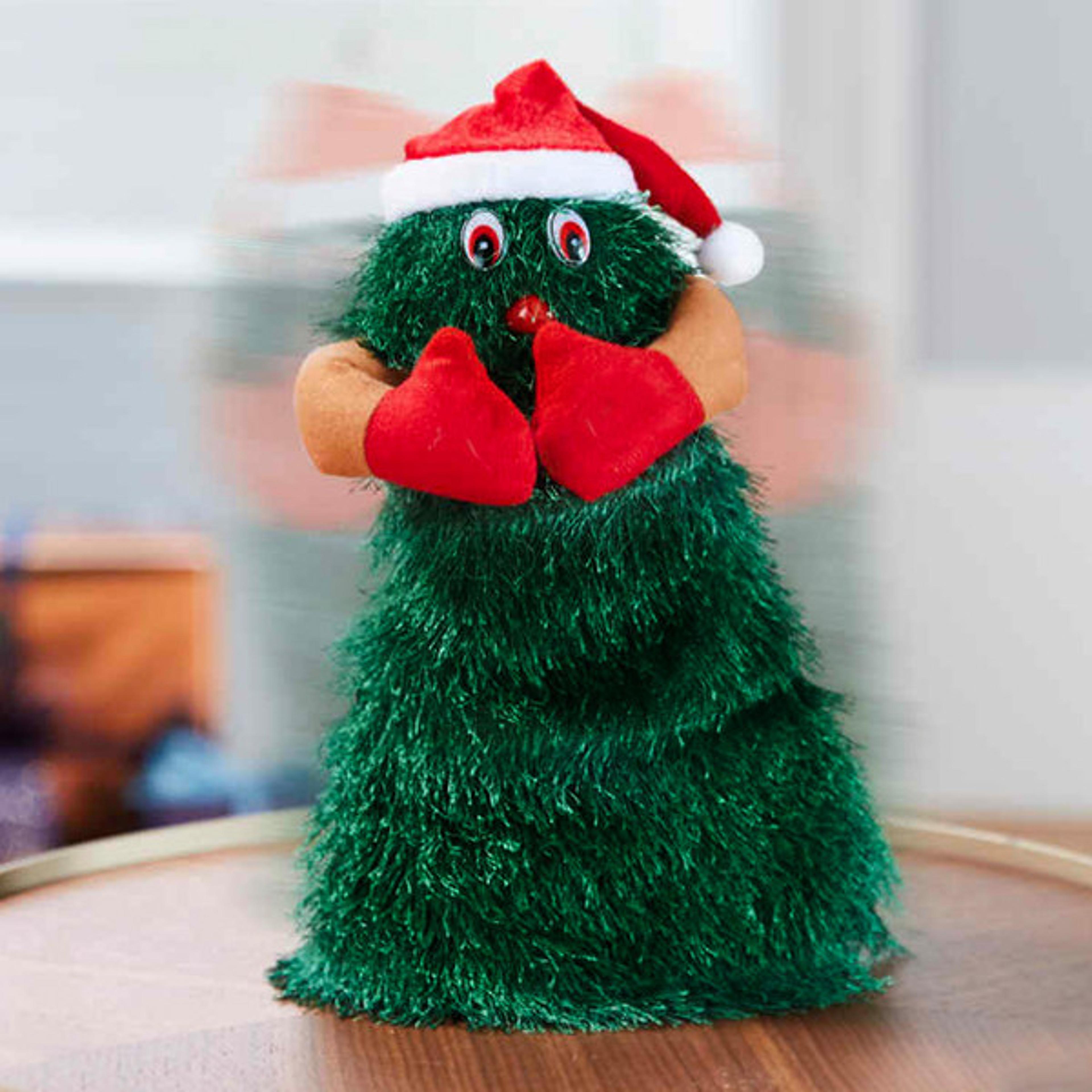 christmas dancing rotating singing musical tree