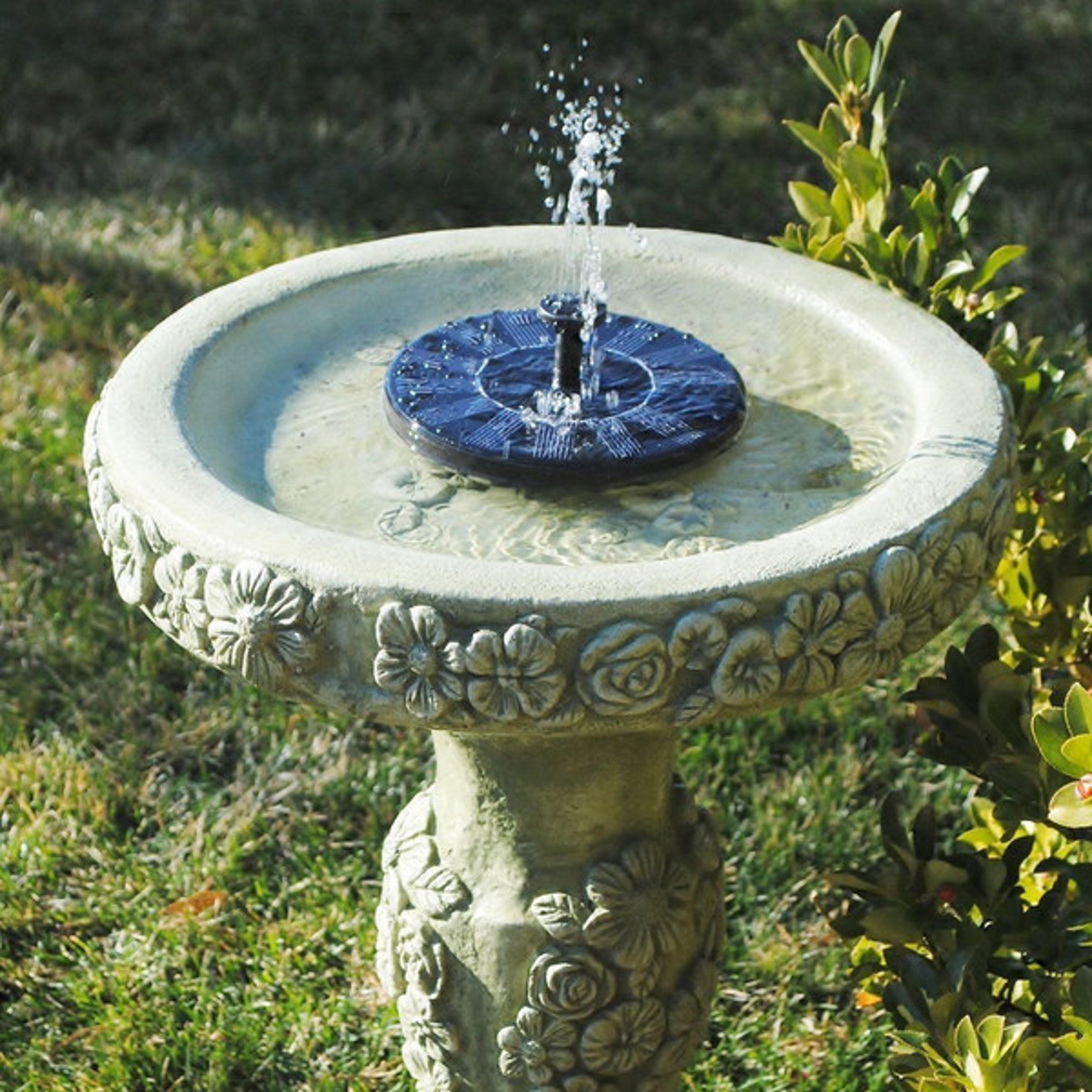 solar water fountain for garden – eco-friendly outdoor solar-powered fountain, gift for garden lovers, garden fountain