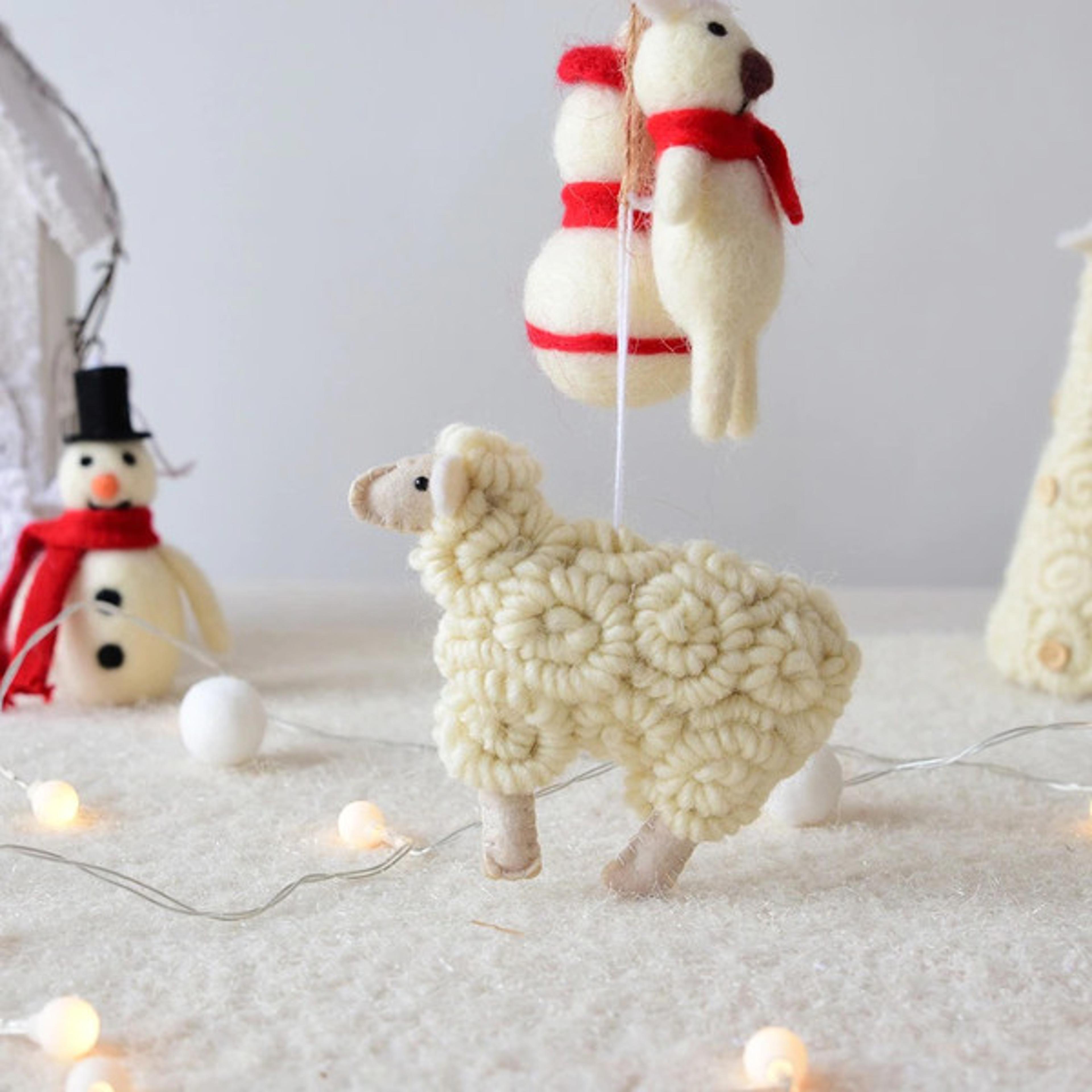 Sheep Christmas Decorations