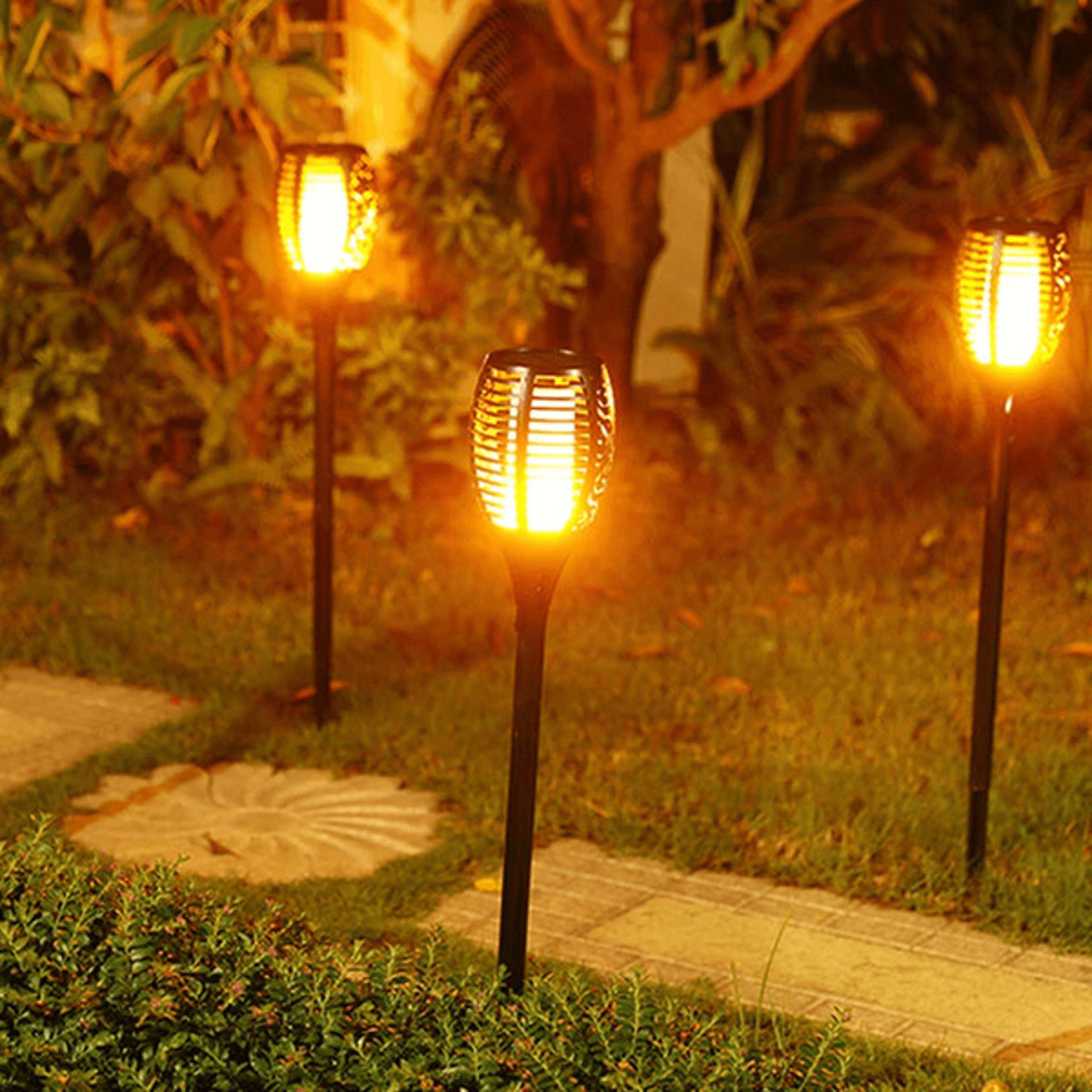 Enchant Your Evenings - Solar Torch Lights Outdoor, Realistic Flame Effect, IP65 Waterproof & Wireless4