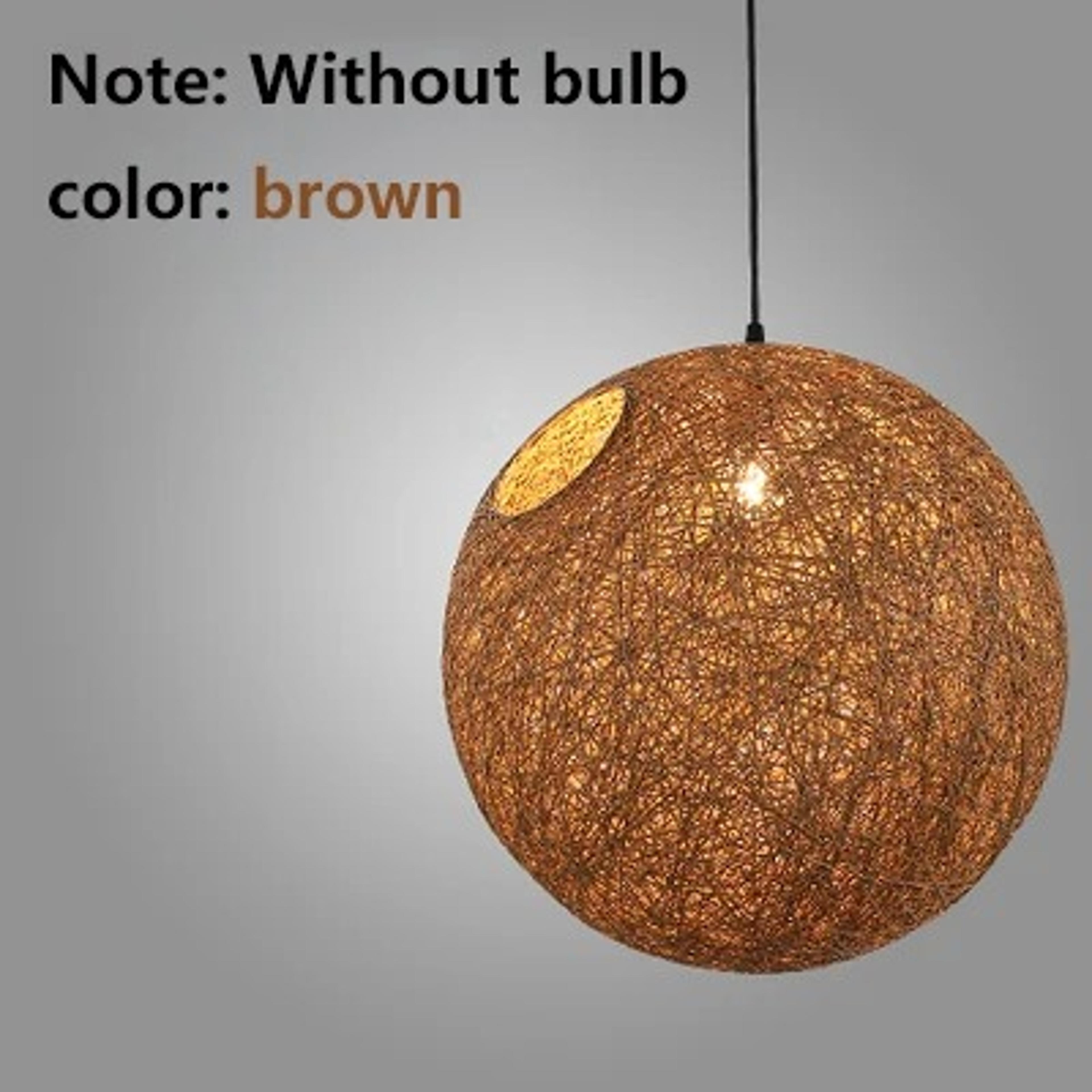 Hilde - Vintage Wicker Pendant Lamp15