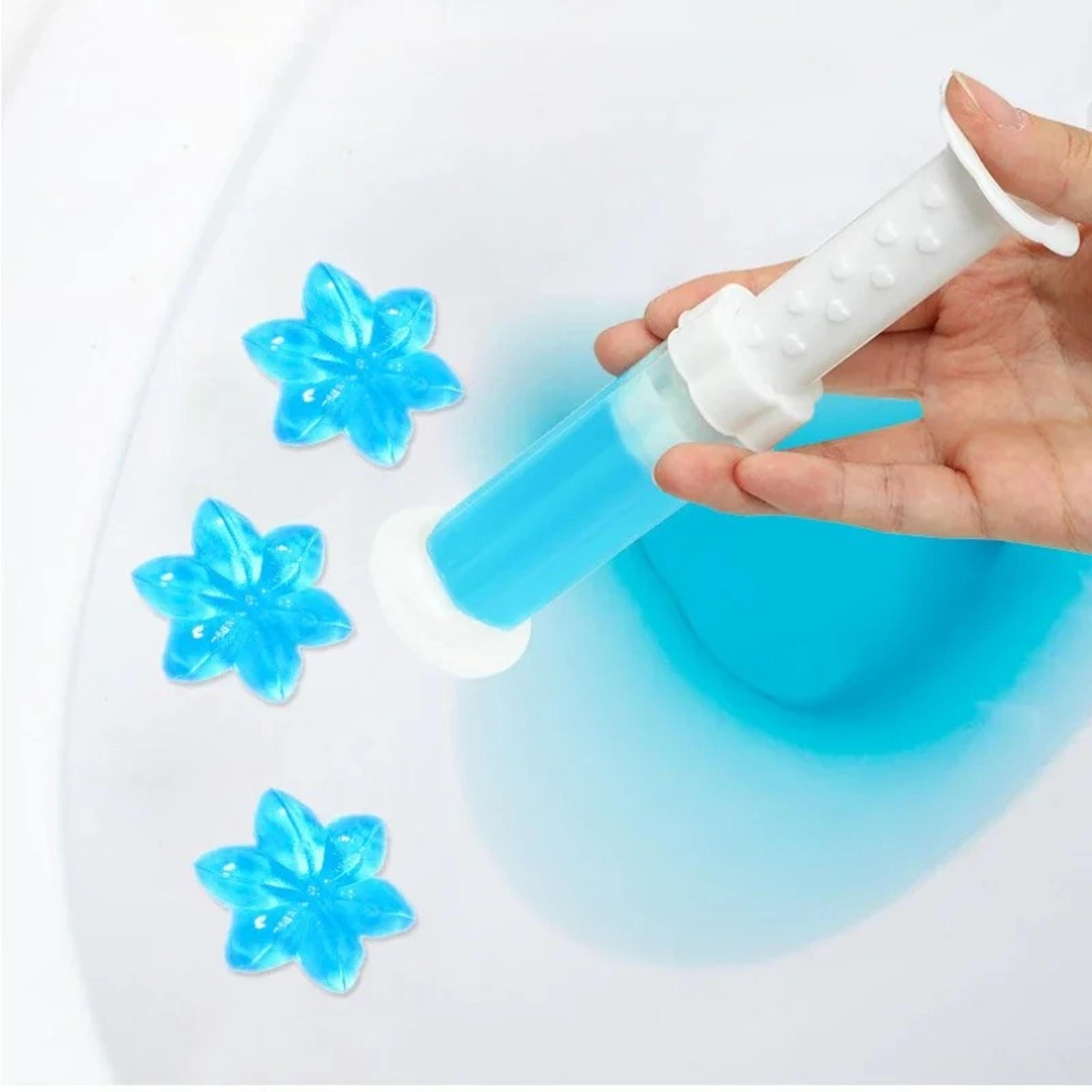 fresh flower toilet bowl cleaner gel | deodorant & air freshener