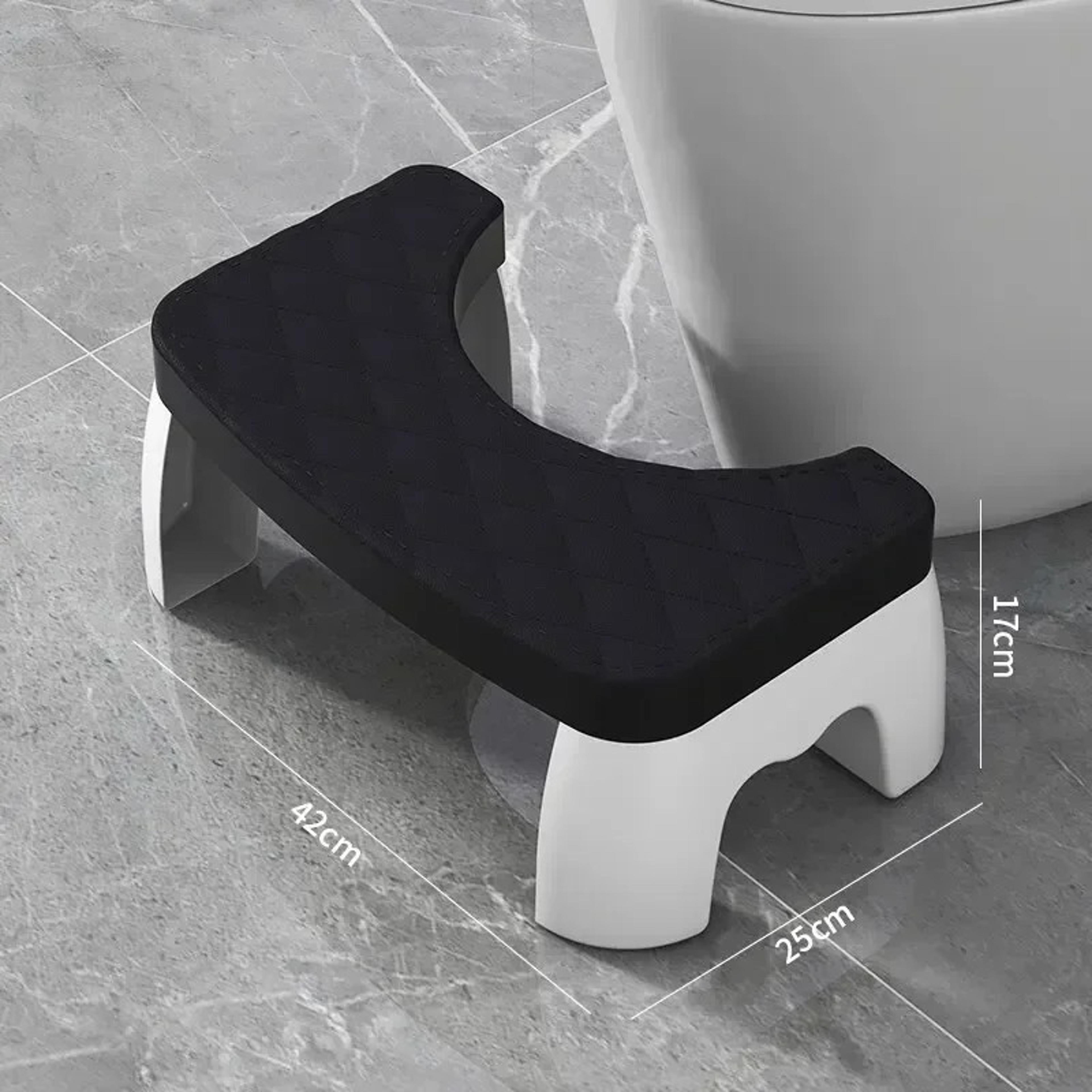Portable NonSlip Toilet Squat Stool For Adults  Foldable  Removable Seat 5