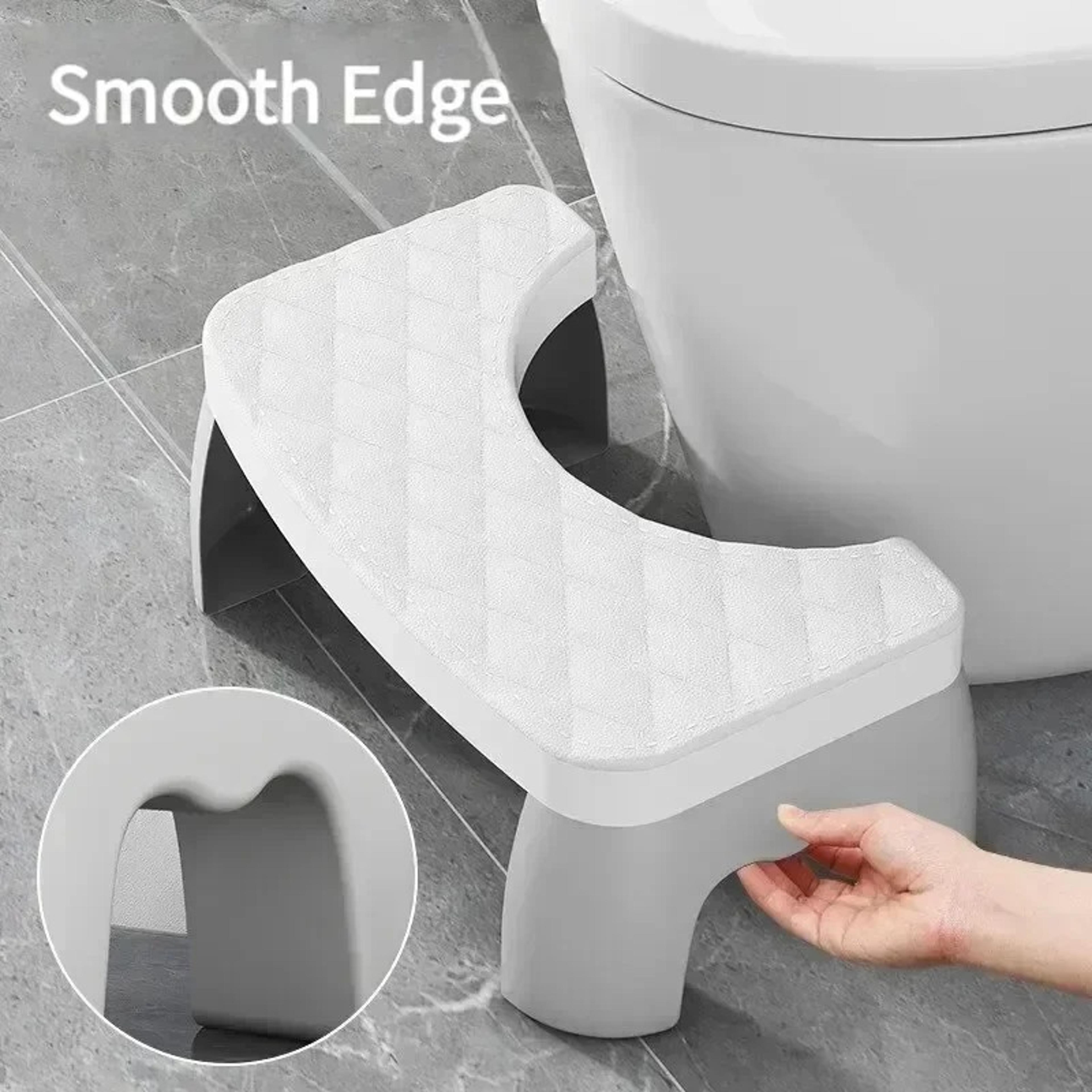 Durable PP Material NonSlip Bathroom Squat Stool