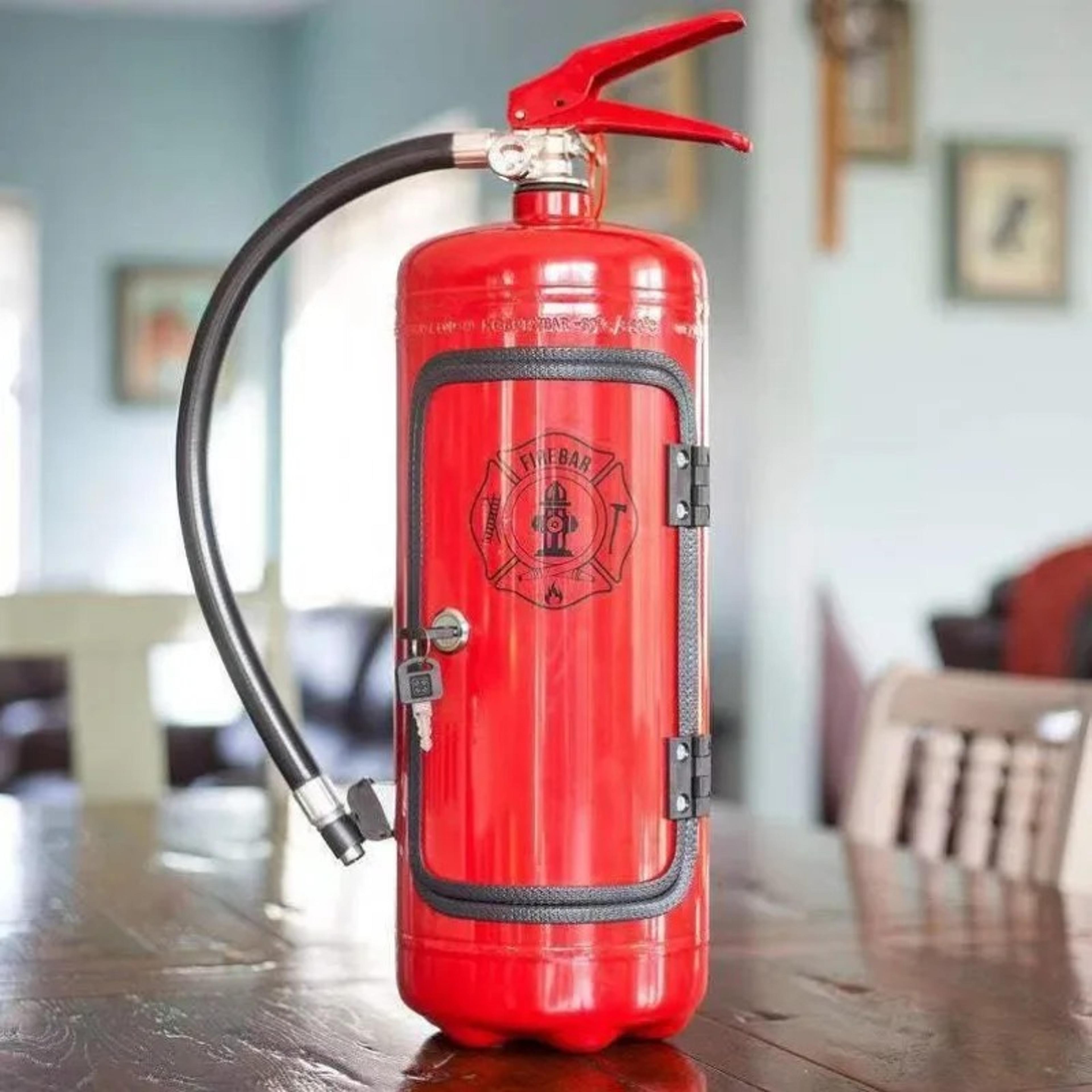 Buy Fire Extinguisher Wine Box Mini Bar
