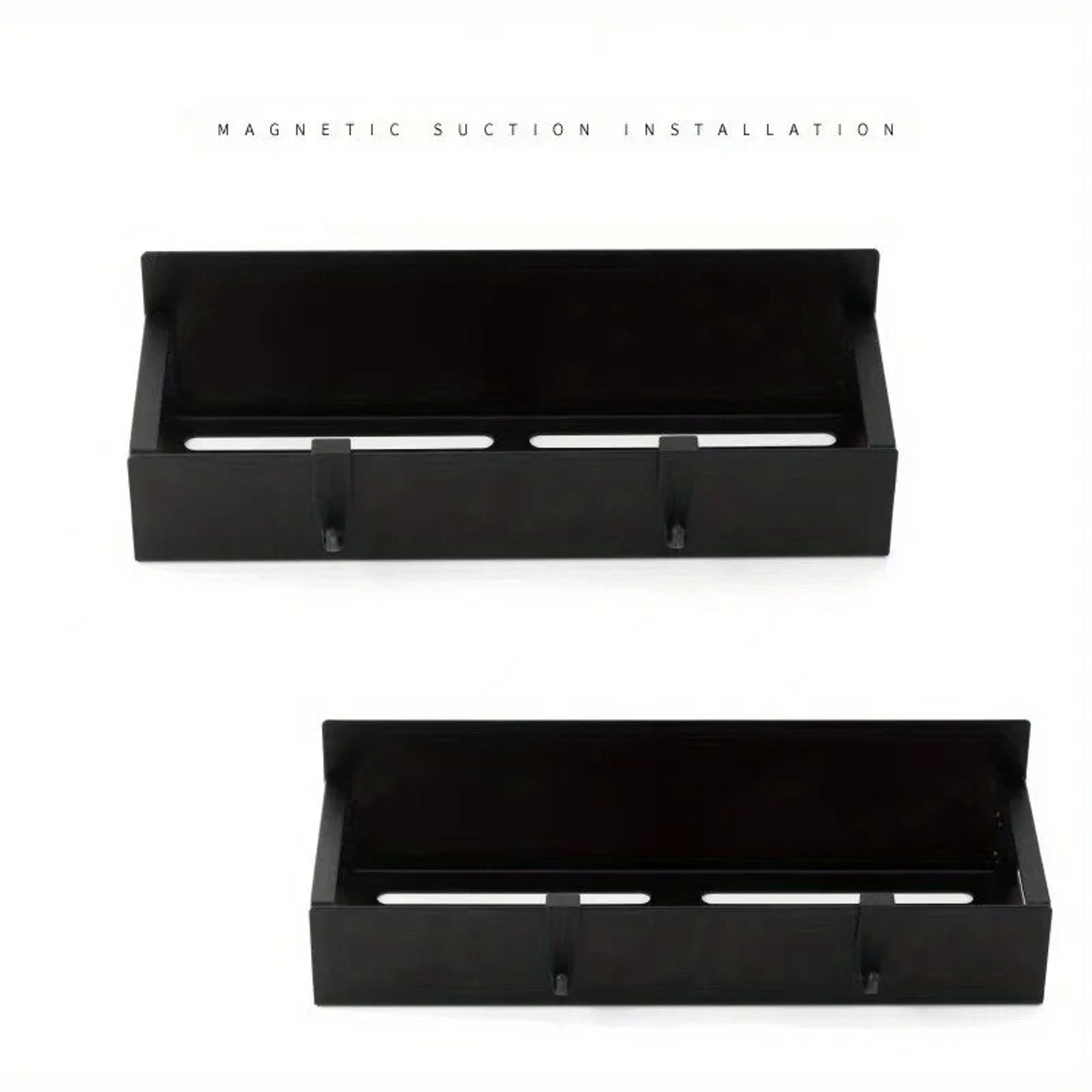 Magnetic Storage Shelf For Kitchen  Refrigerator  Multifunctional Side Hanging Storage Rack For Hou 4
