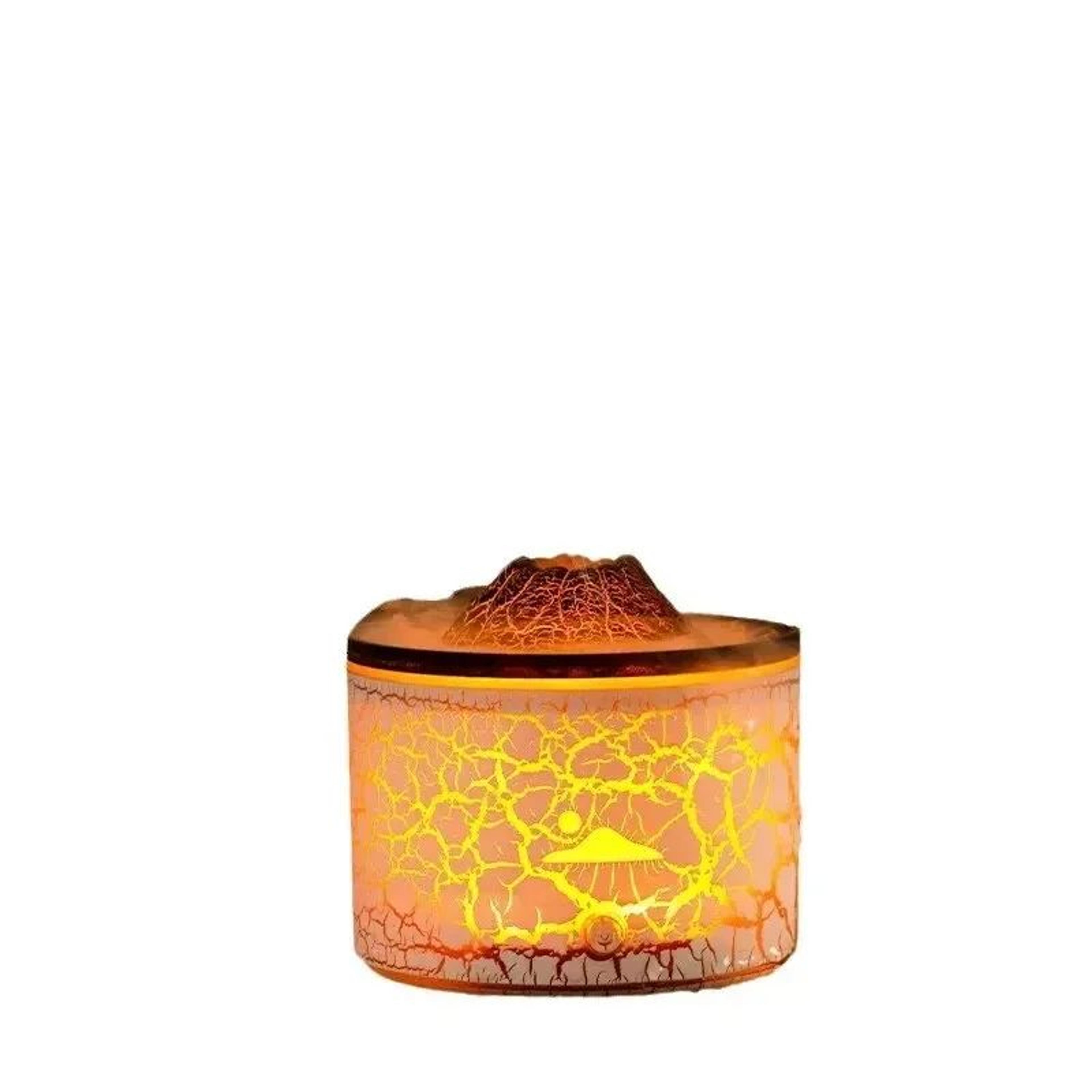 Plugin Volcano Aromatic Diffuser Cool Mist Essential Oil Diffuser With 3Speed Timer For Home Car  O 6