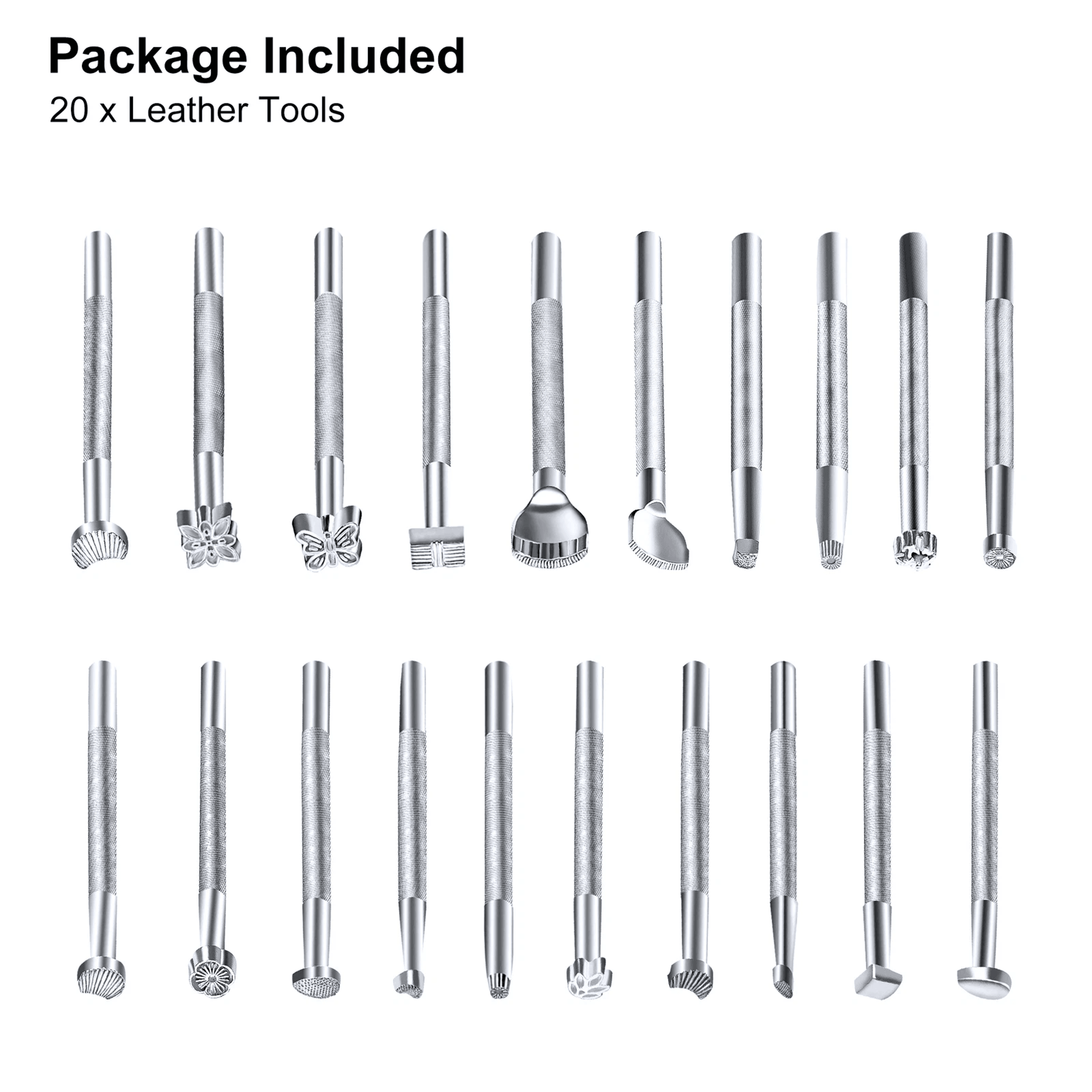Leather Stamping Tools Punch Set For Craft DIY Working Saddle Making Stamps With HighQuality Alloy 5