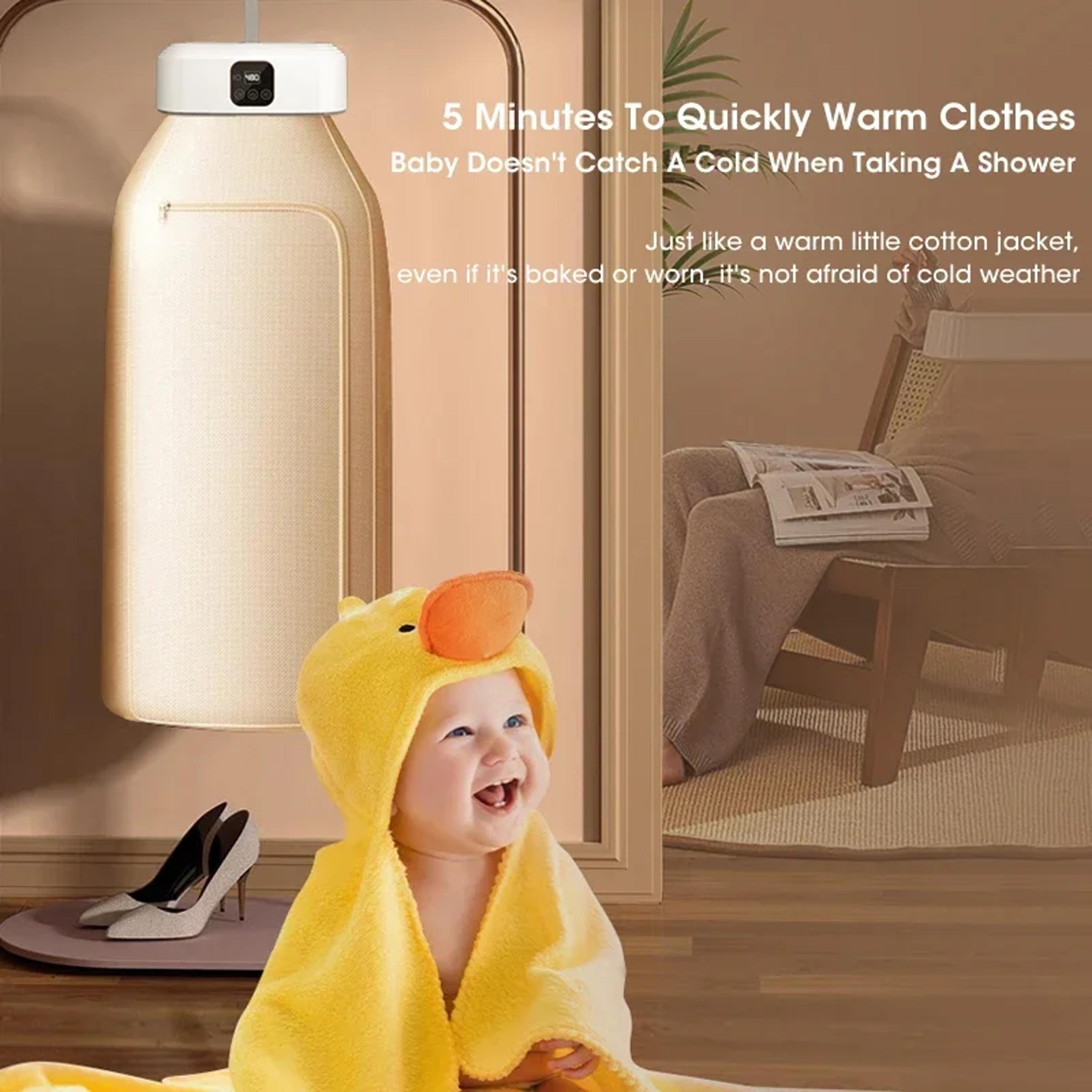 Foldable Mini Portable Dryer Electric Fast Drying Timer Intelligent Household Cabinet With Drying B 1