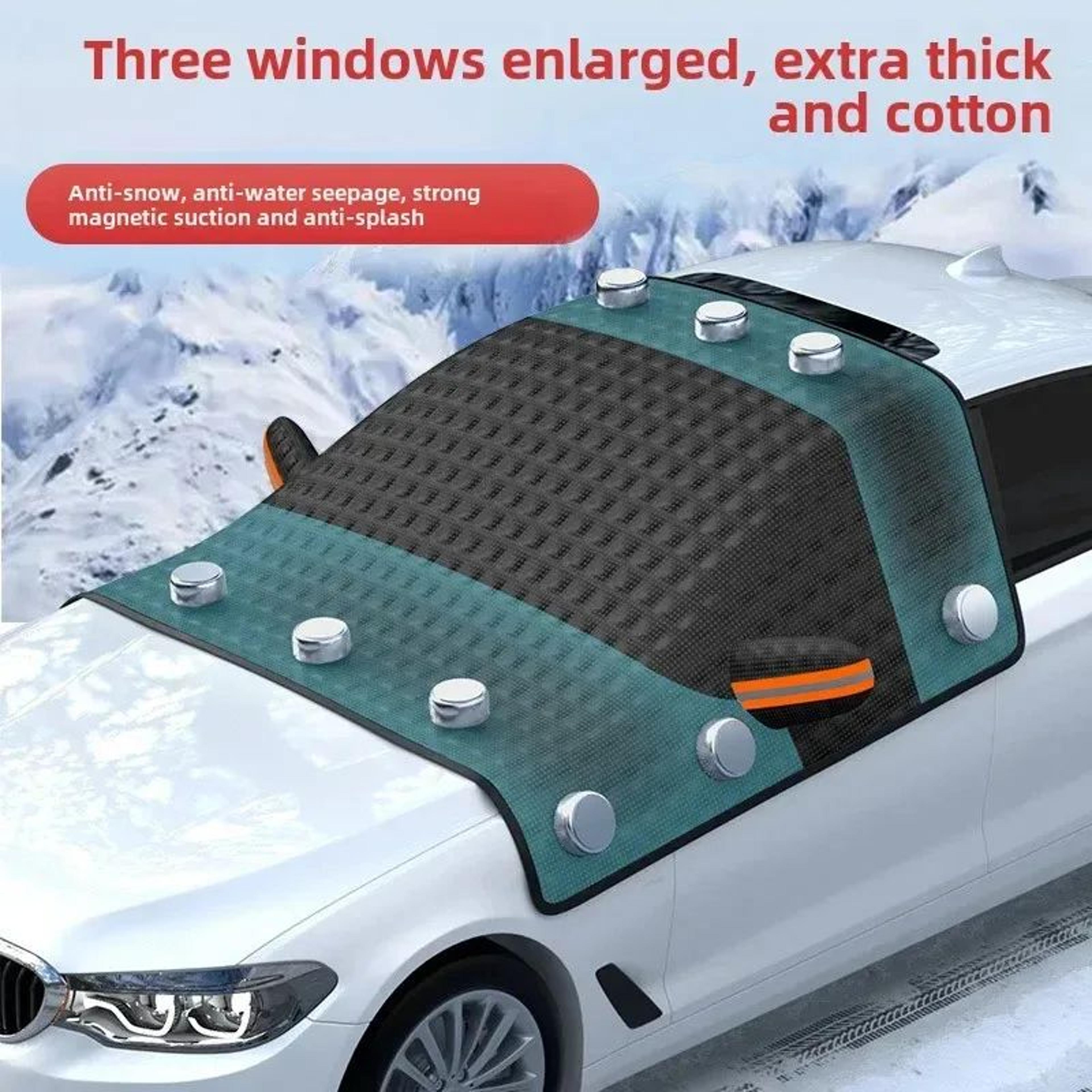 Magnetic Car Windshield Snow Cover Large AntiFreeze Windshield Protector 19