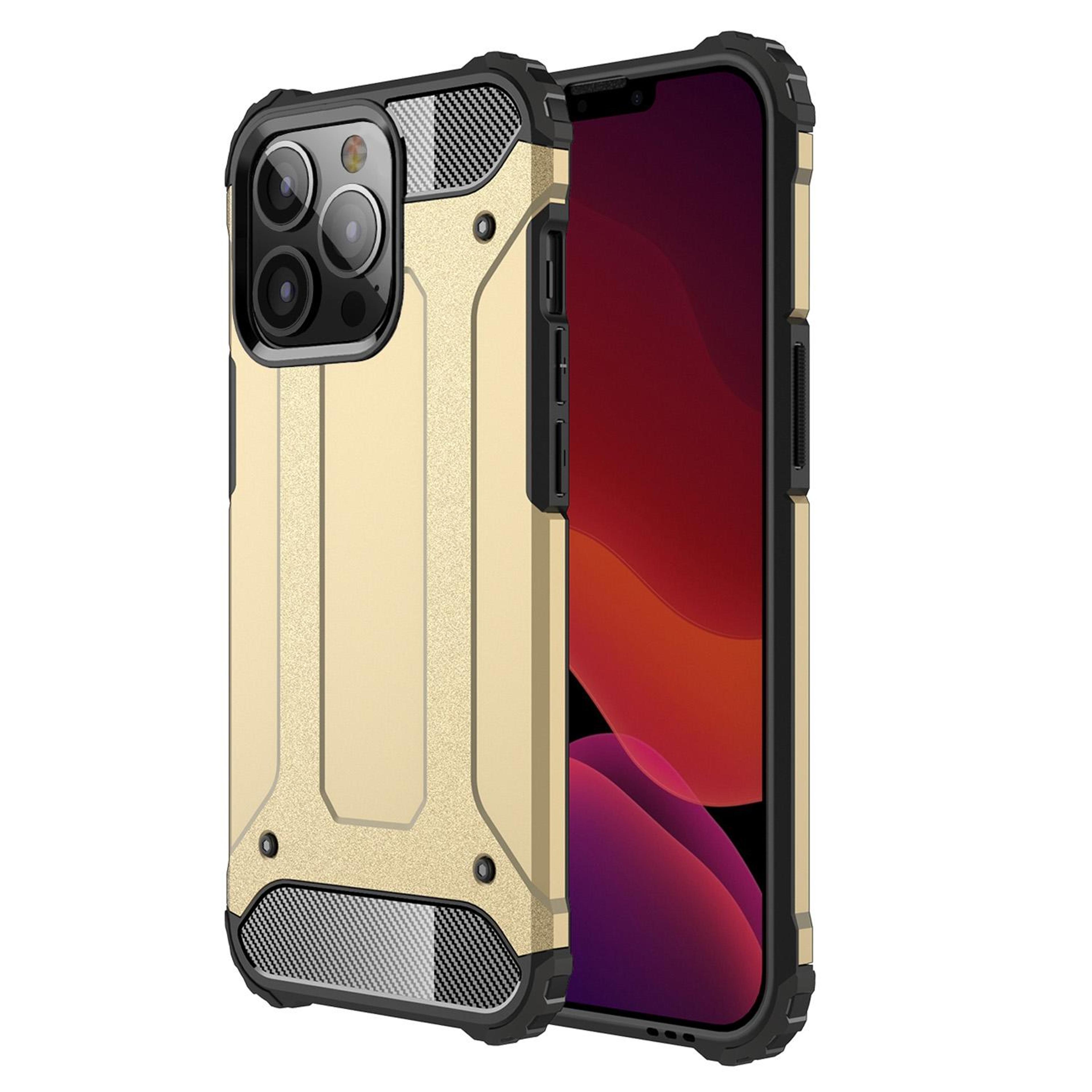 IPhone 13 Pro Shockproof Armor TPUPC Protective Case  Scratch Resistant Drop Protection Cover 2
