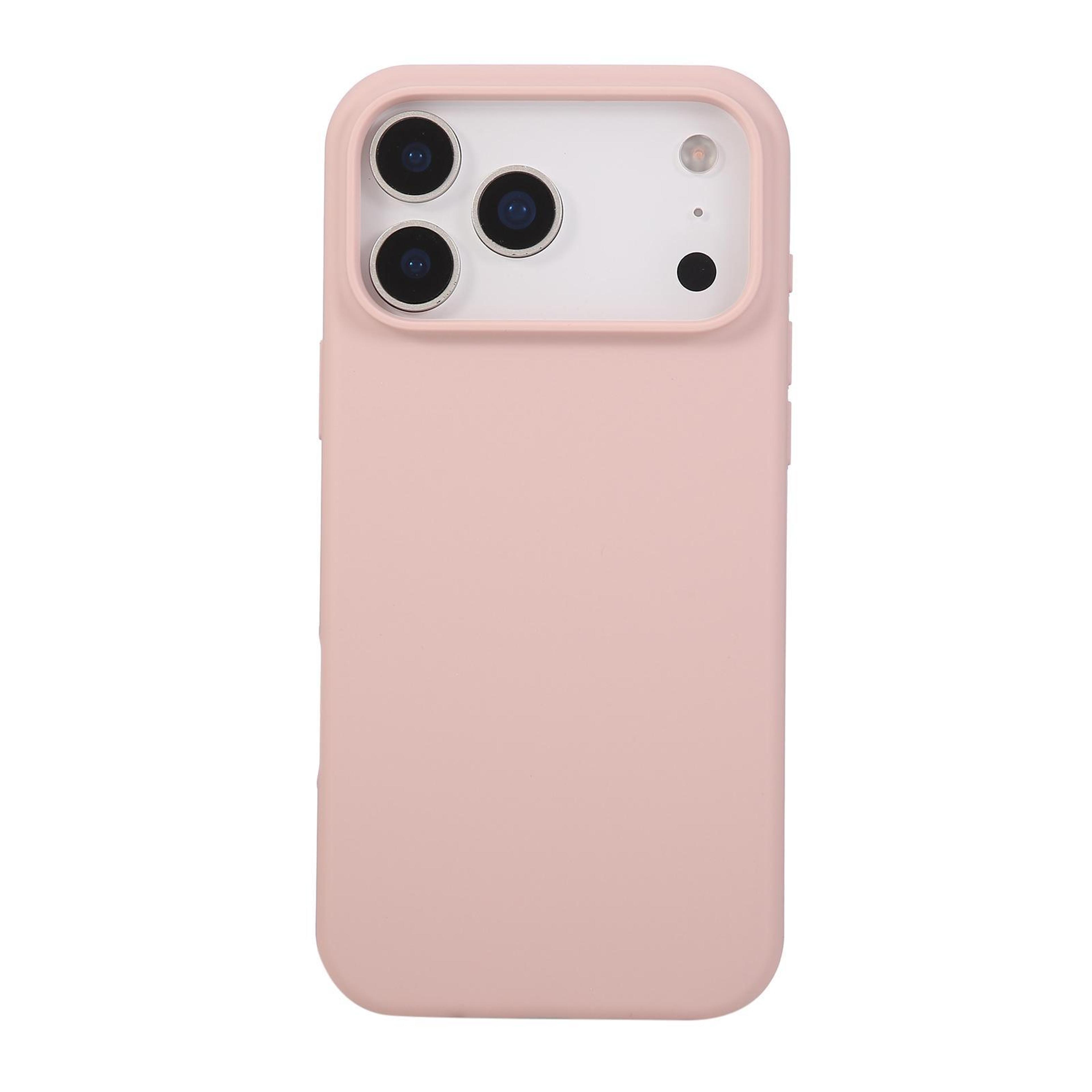 Liquid Silicone IPhone 17 Pro Case Soft Shockproof Scratch Resistant Protection Cover 4