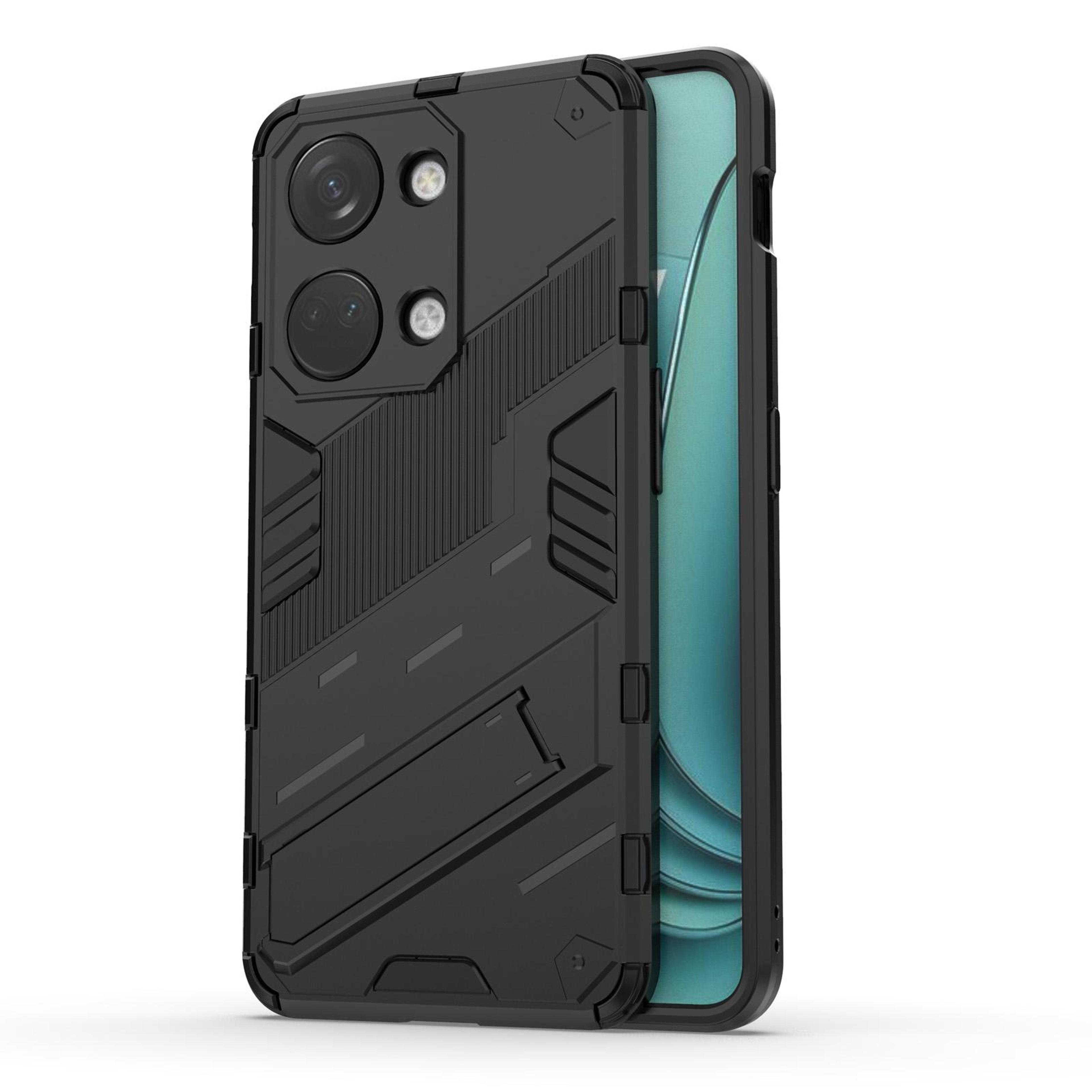 OnePlus Ace 2V Rugged Shockproof Case With Kickstand Grip Dual Layer Protective Phone Cover 0