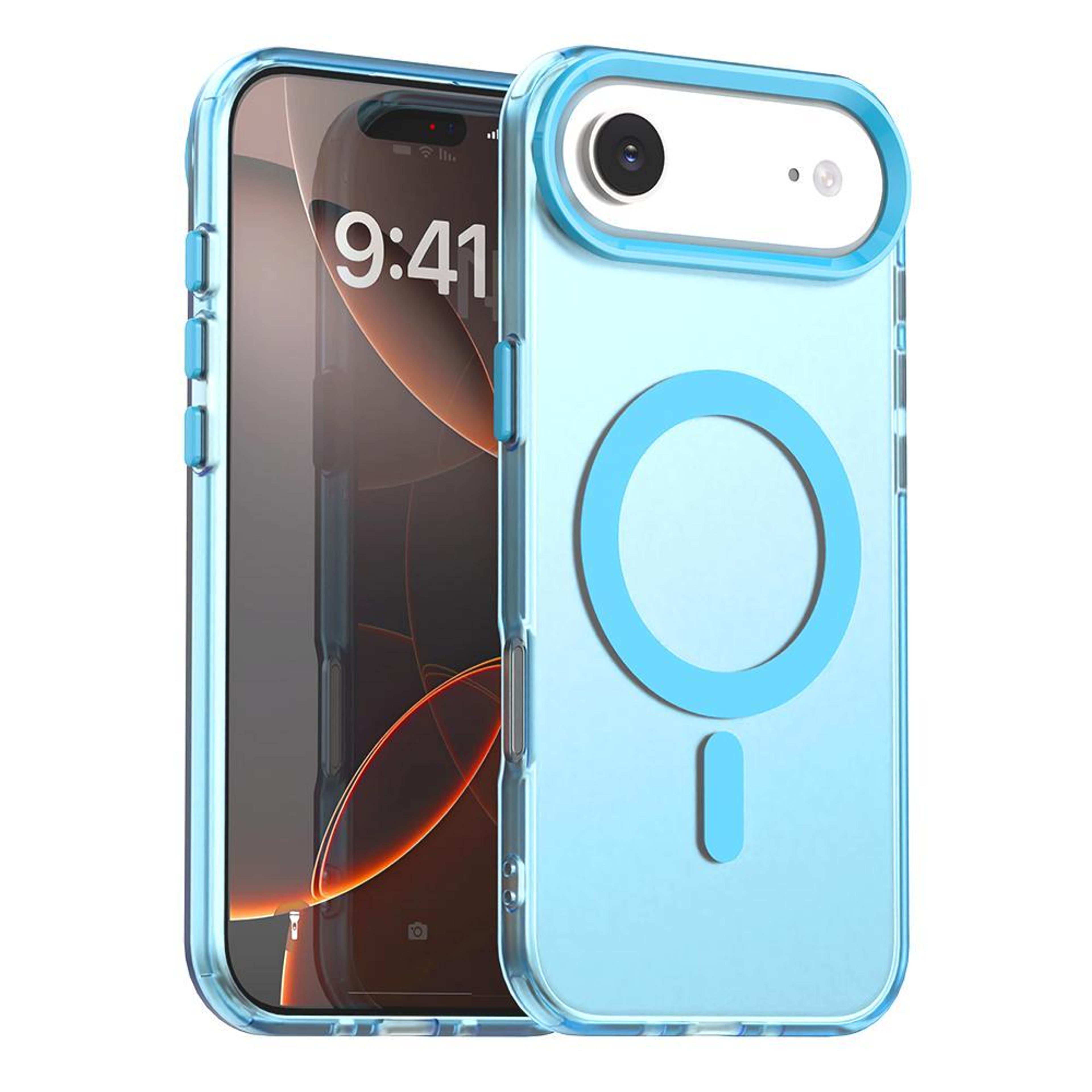 IPhone Air MagSafe Hybrid TPU PC Protective Candy Case Shockproof Wireless Charging Cover 4
