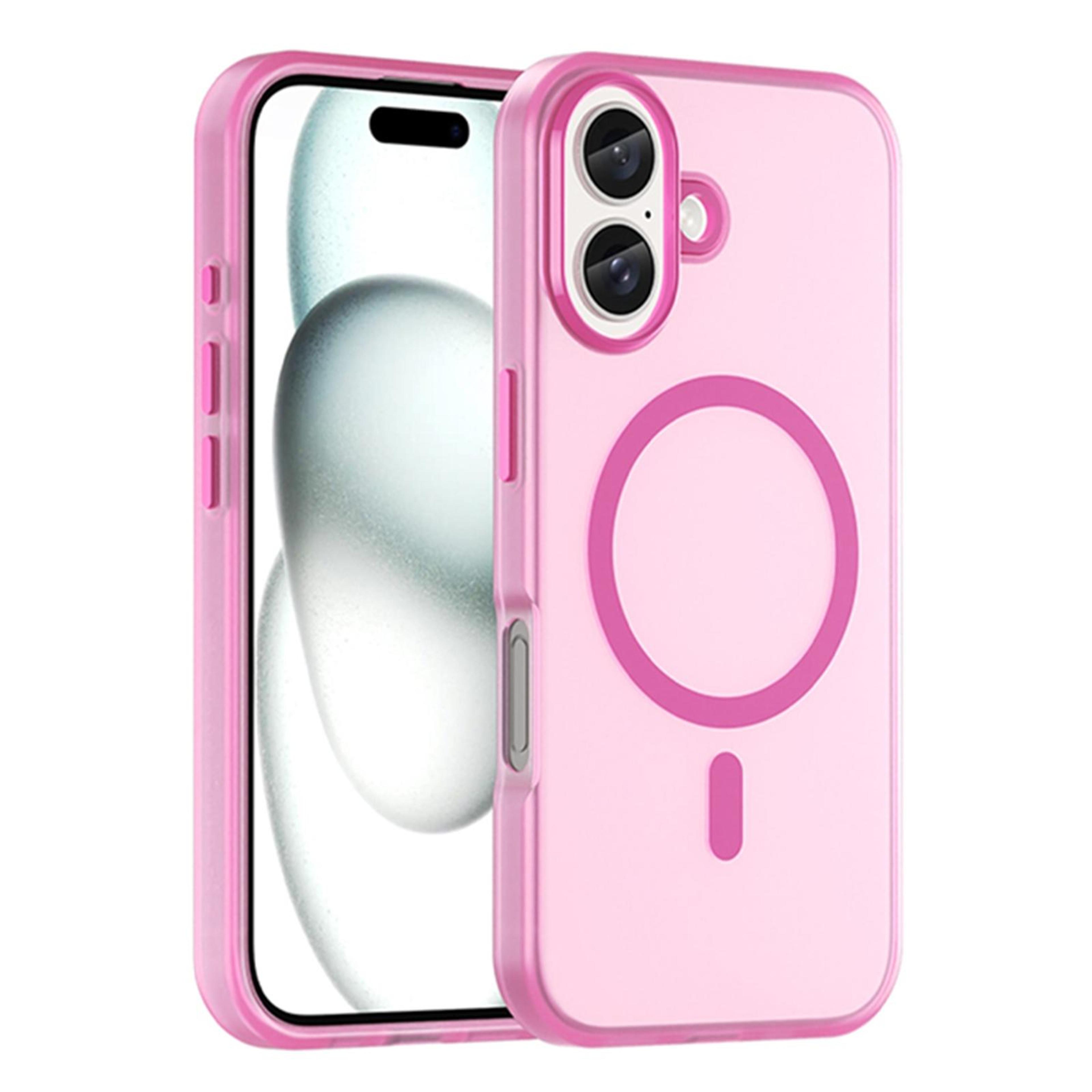 MagSafe Frosted Translucent TPUPC Full Coverage Case For IPhone 16  16 Plus Protection 0