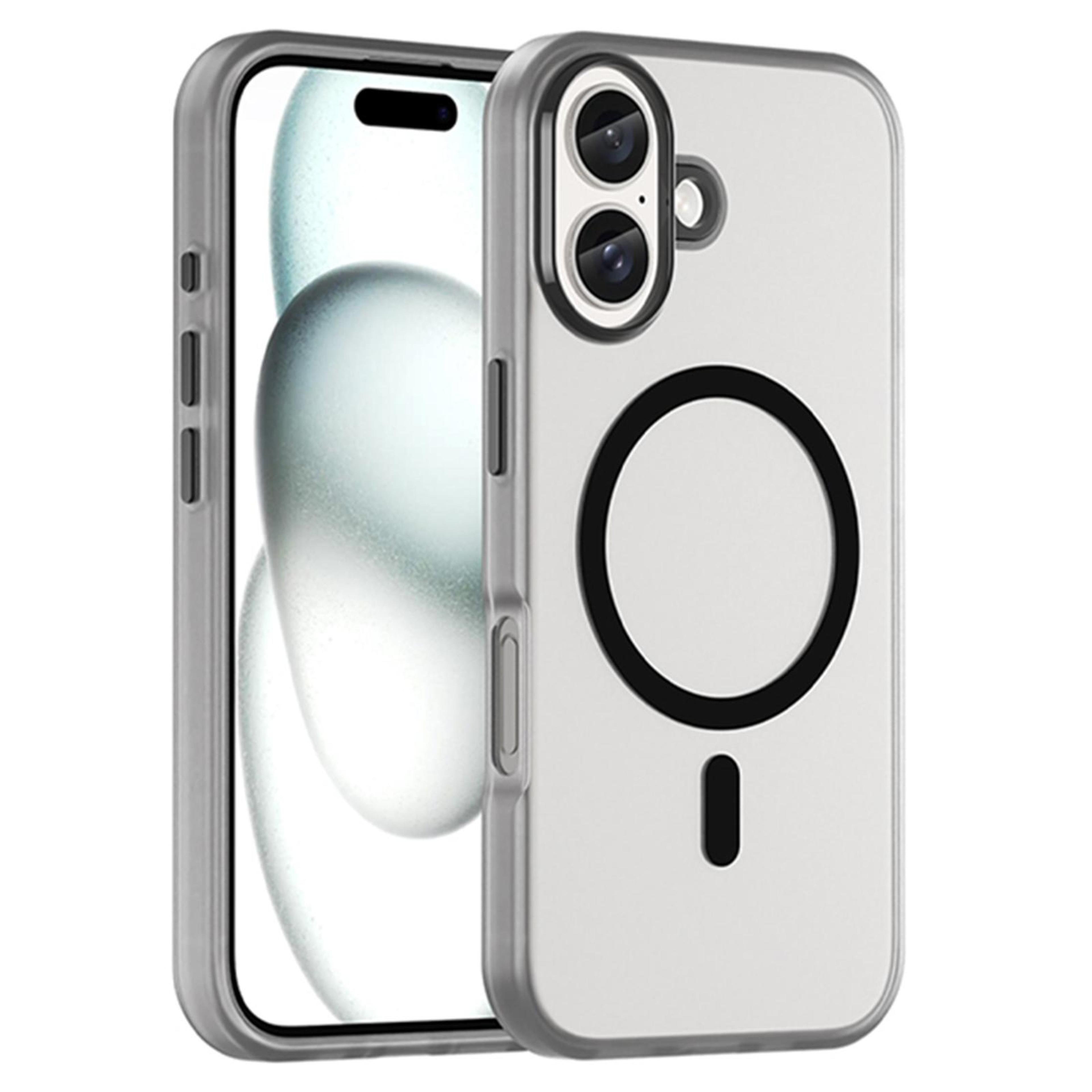 MagSafe Frosted Translucent TPUPC Full Coverage Case For IPhone 16  16 Plus Protection 1