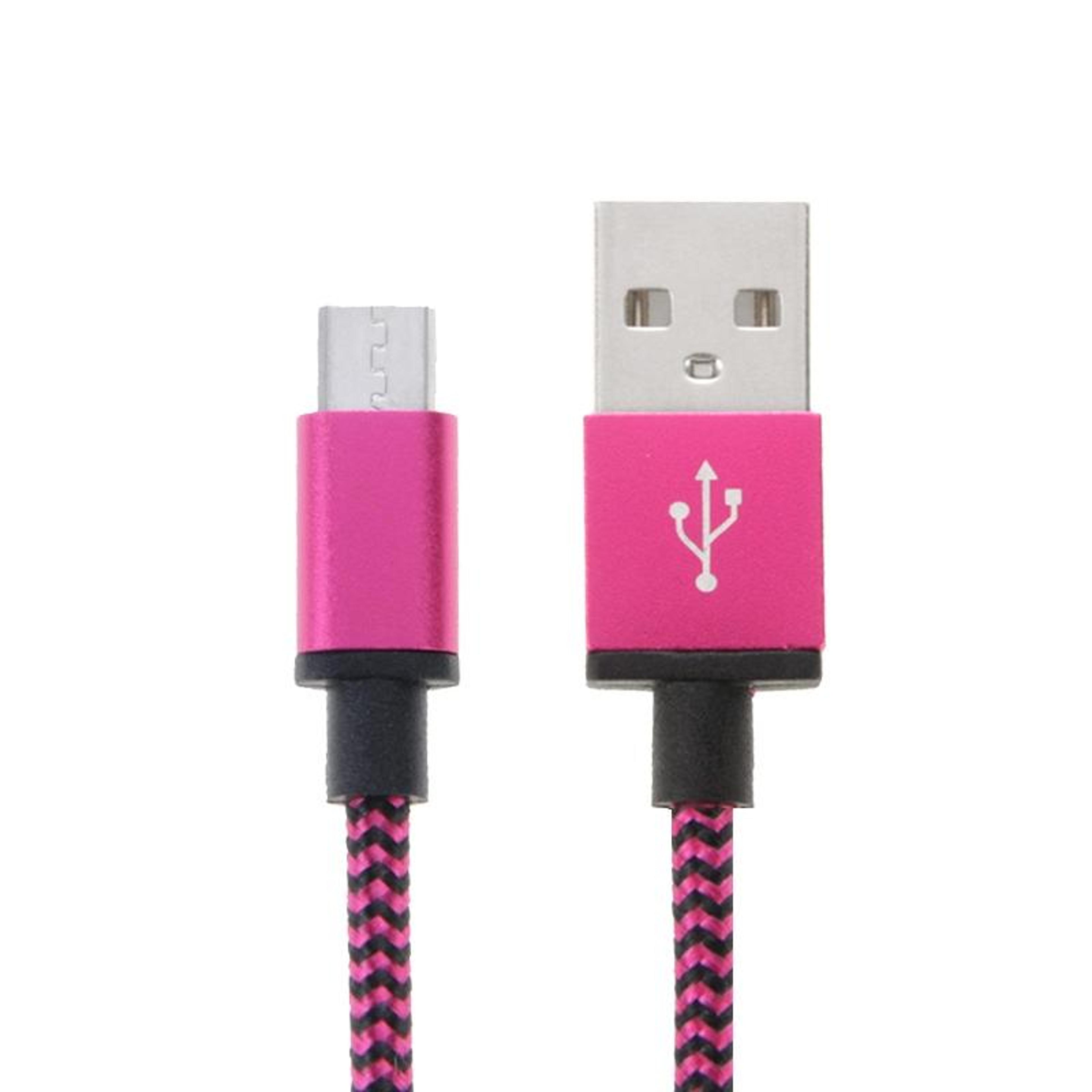 2m Woven Style Micro USB To USB 20 Braided Charging And Data Sync Cable 9