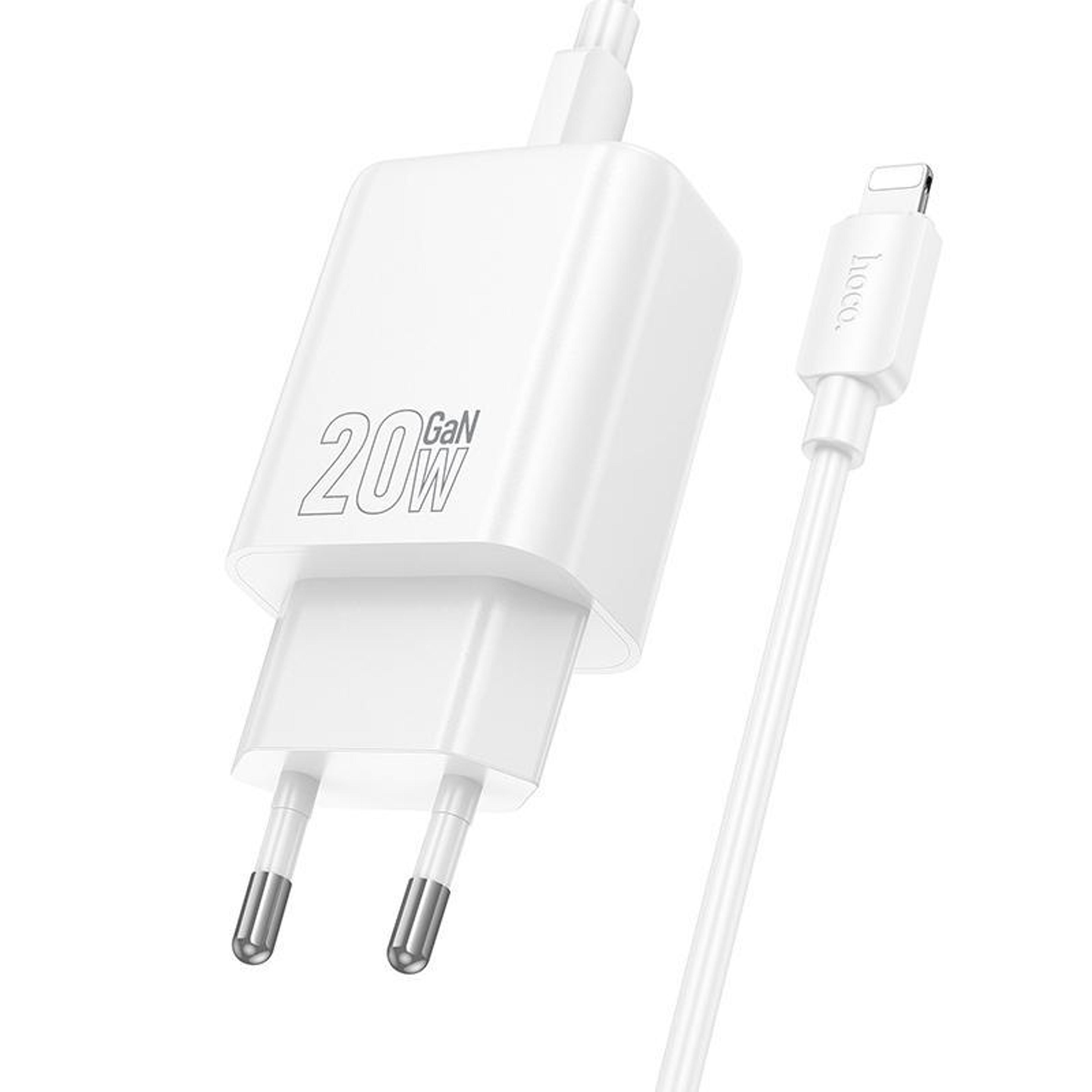 N60 20W Fast Charger Set USB C To Lightning Cable EU Plug Compact Power Adapter 1
