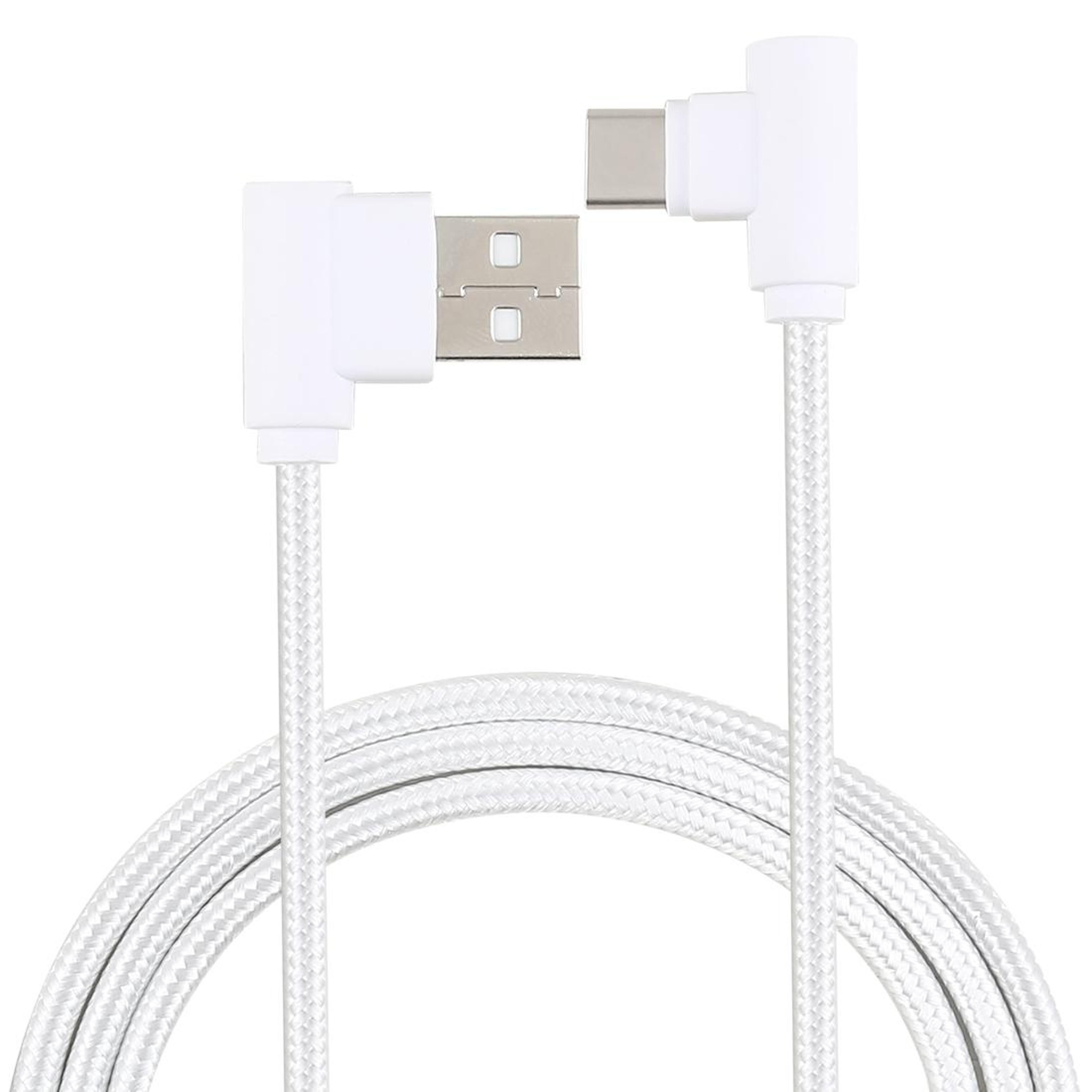 USBC 90 Degree Elbow Charging Cable 12m 2A Fast USB 31 TypeC Data Cable 0