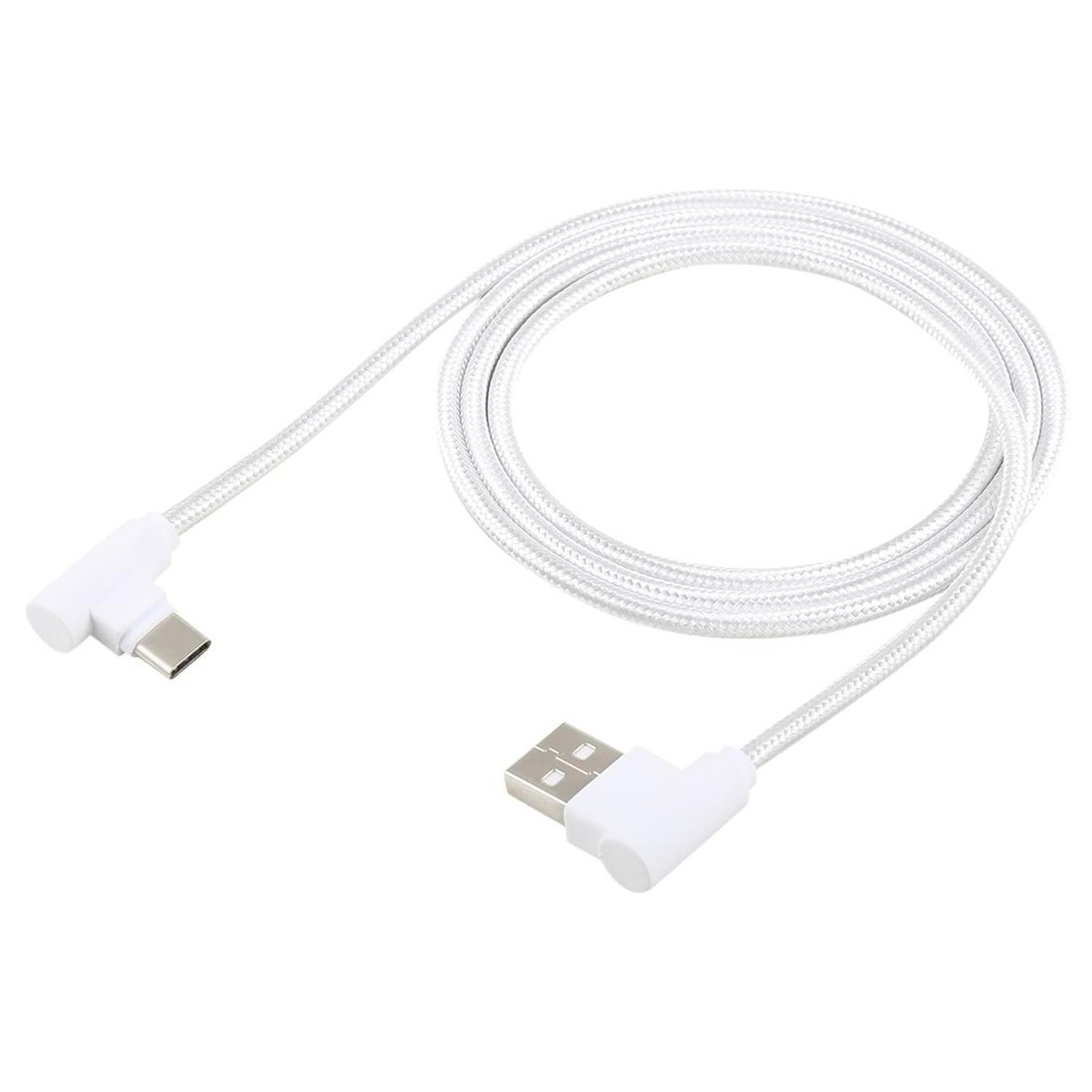 USBC 90 Degree Elbow Charging Cable 12m 2A Fast USB 31 TypeC Data Cable 2