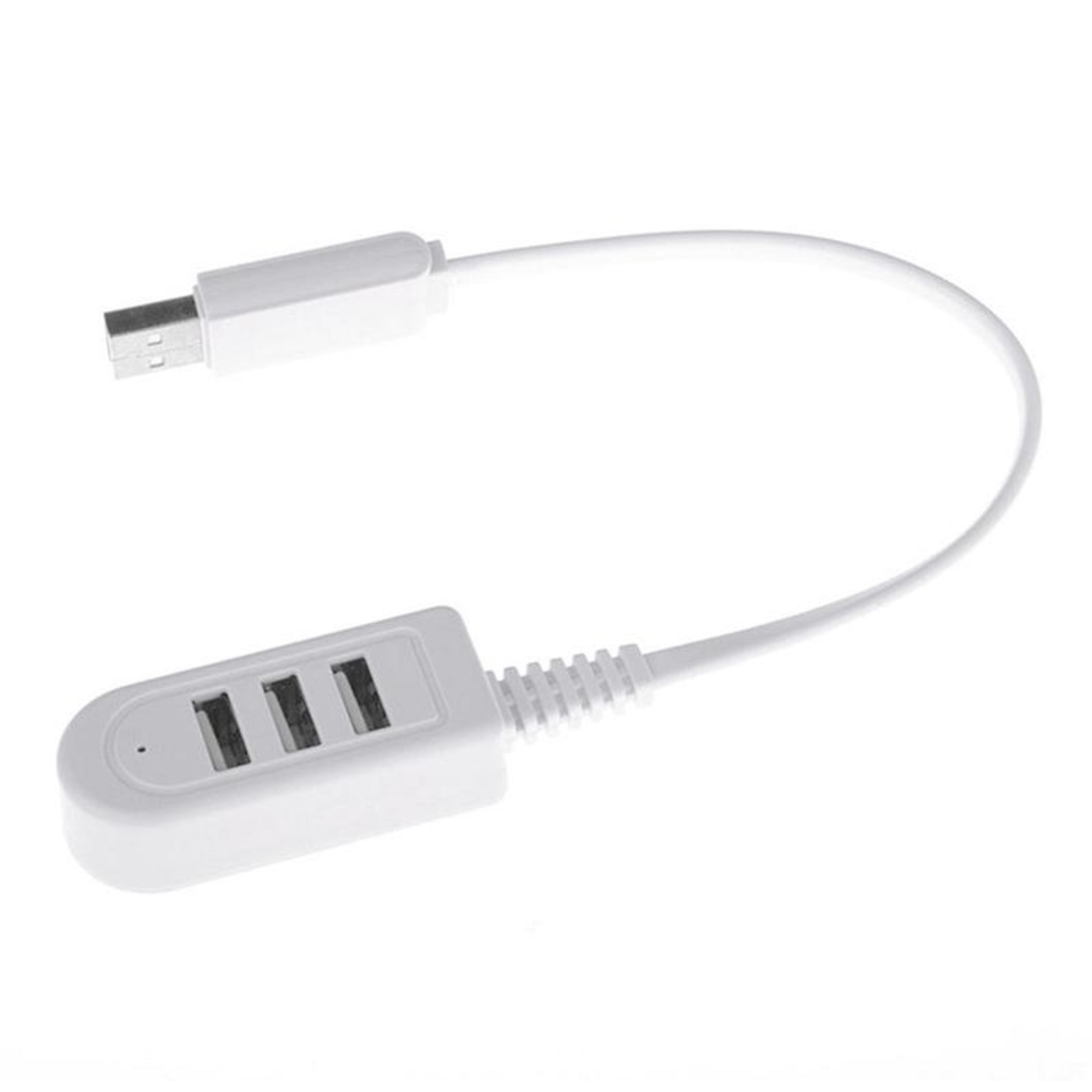 3 port usb hub adapter portable usb splitter for laptop fast sync charging