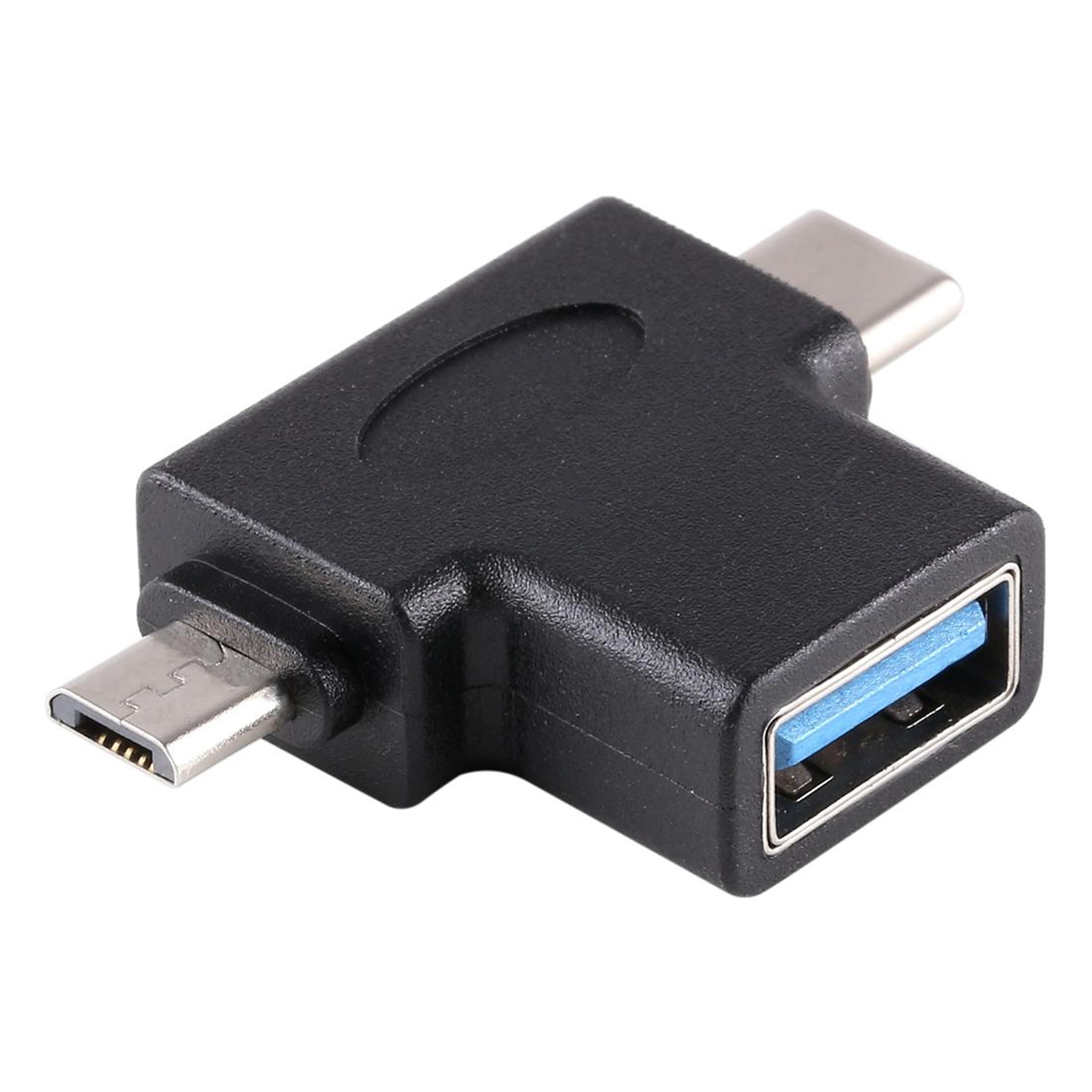 universal usb otg adapter with usb  micro usb to usb