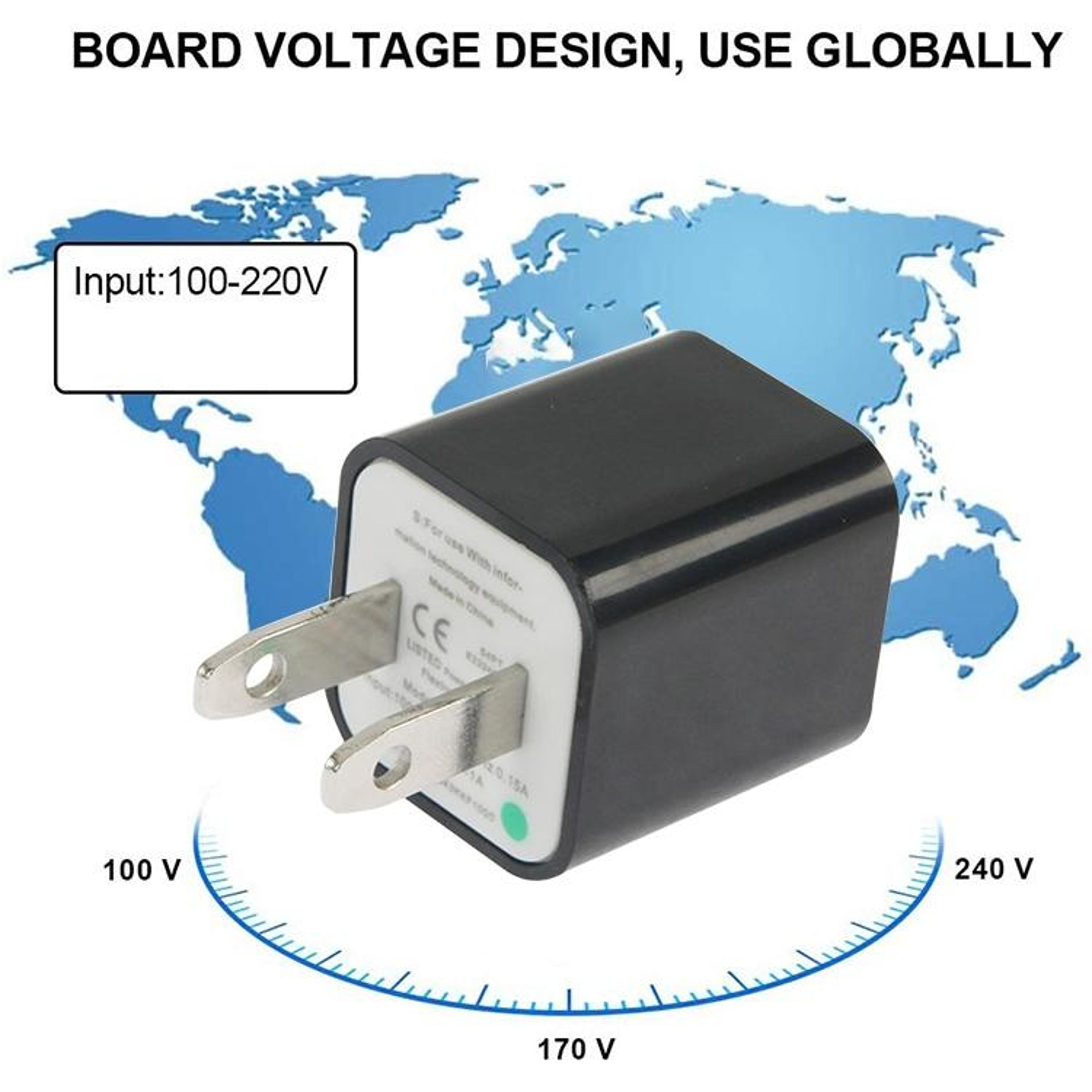 Compact USB Wall Charger Efficient Portable Power Adapter  TravelReady Fast Charging Block 8