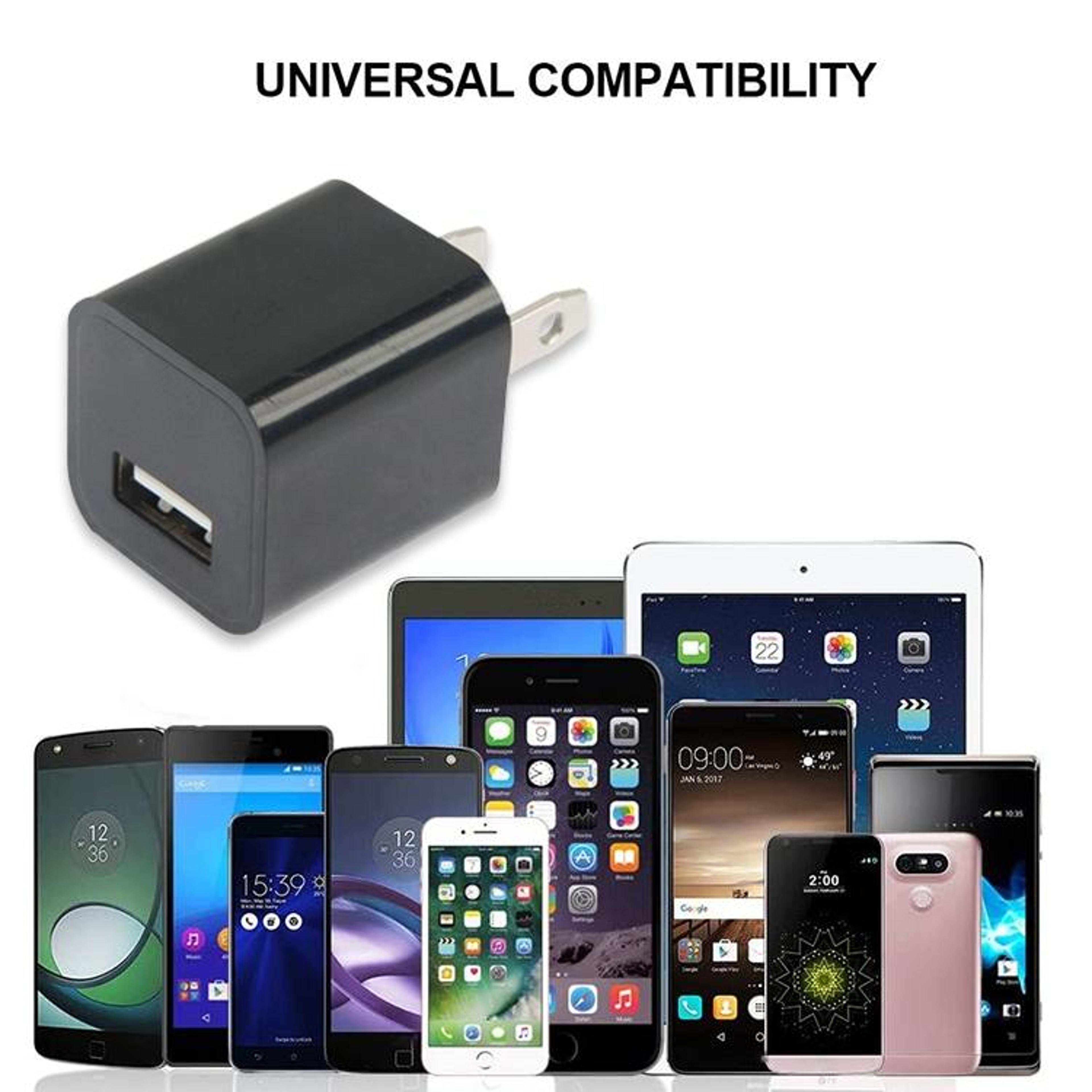 Compact USB Wall Charger Efficient Portable Power Adapter  TravelReady Fast Charging Block 9