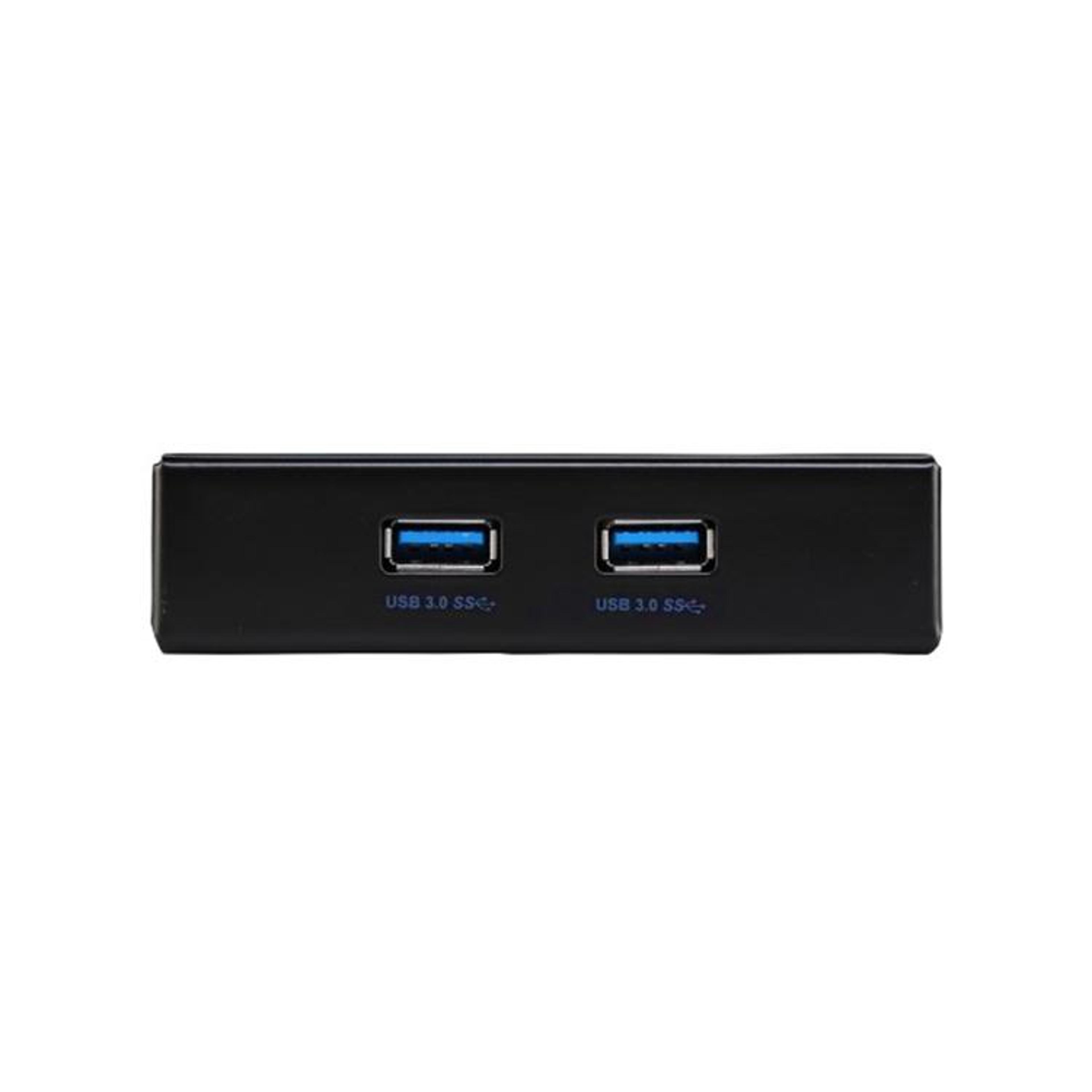 USB 30 Front Panel Hub For 35 Drive Bay Dual Port 20Pin Expansion Bracket 1
