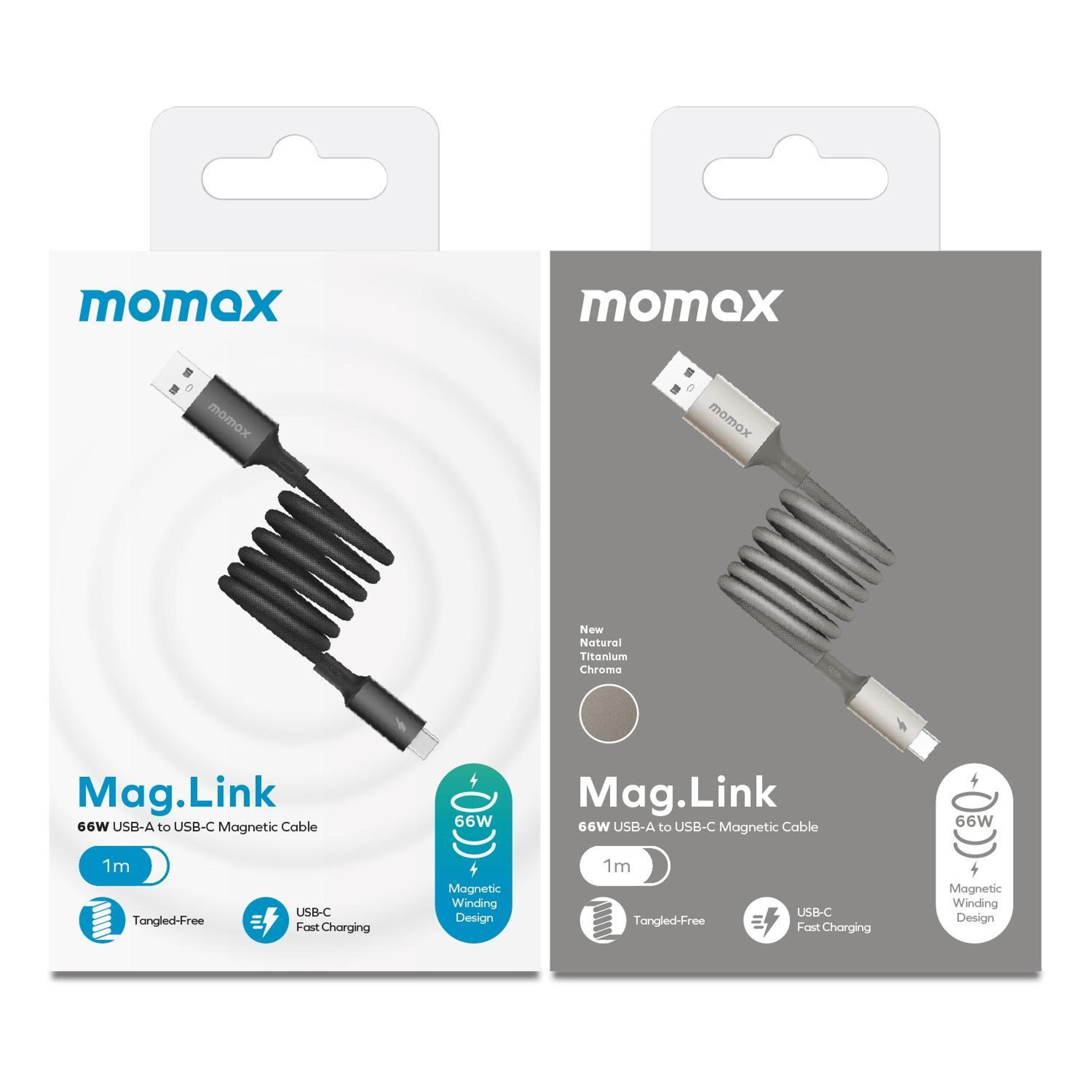 MagLink 66W Magnetic USBC Fast Charging Cable 1M Braided Data Sync Cable 10