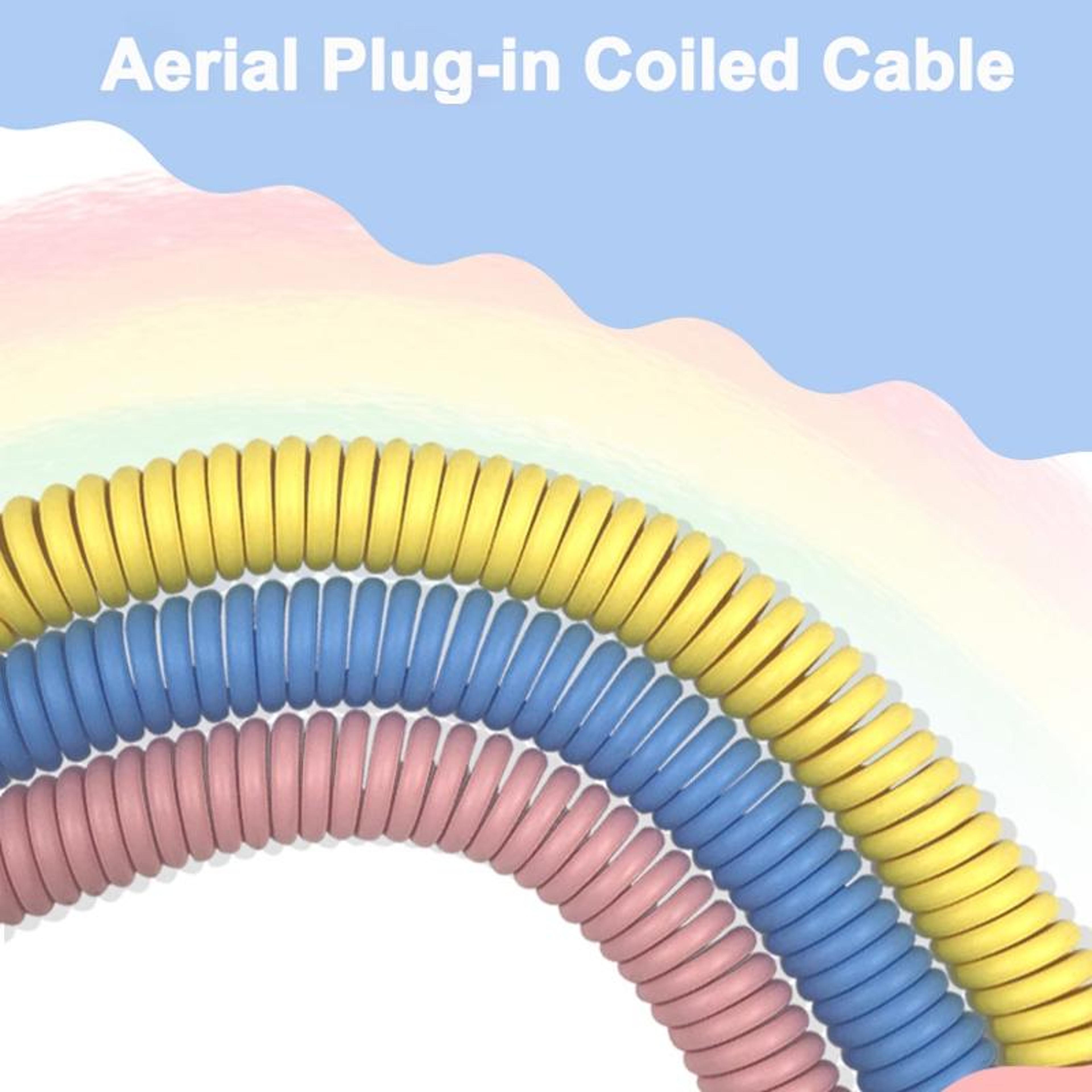 Ajazz AL60 23M USBC Coiled Keyboard Cable With Aviator Connector For Mechanical Keyboards 4