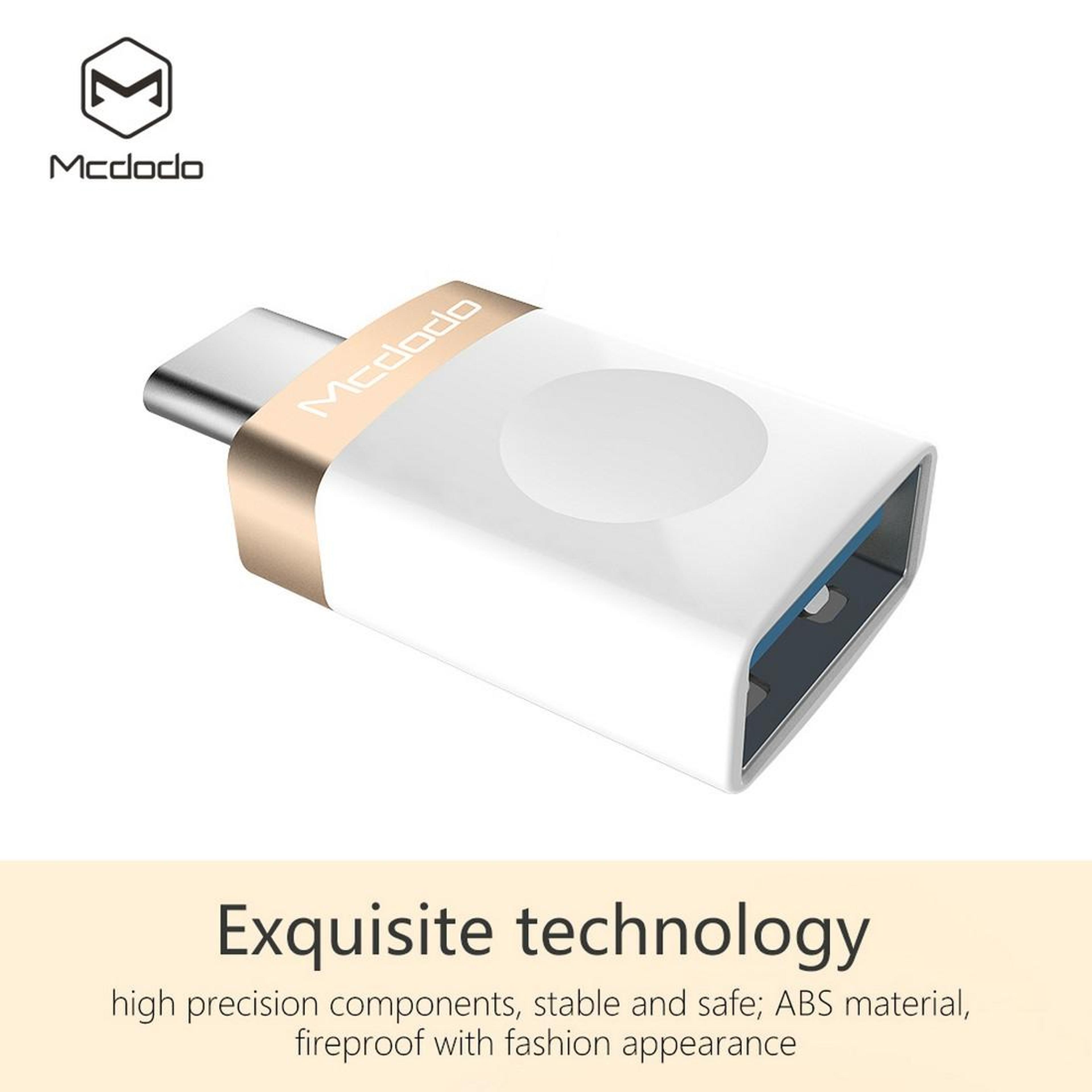 Mcdodo USBC To USB 30 OTG Adapter Fast Data Transfer  Charging Converter 5
