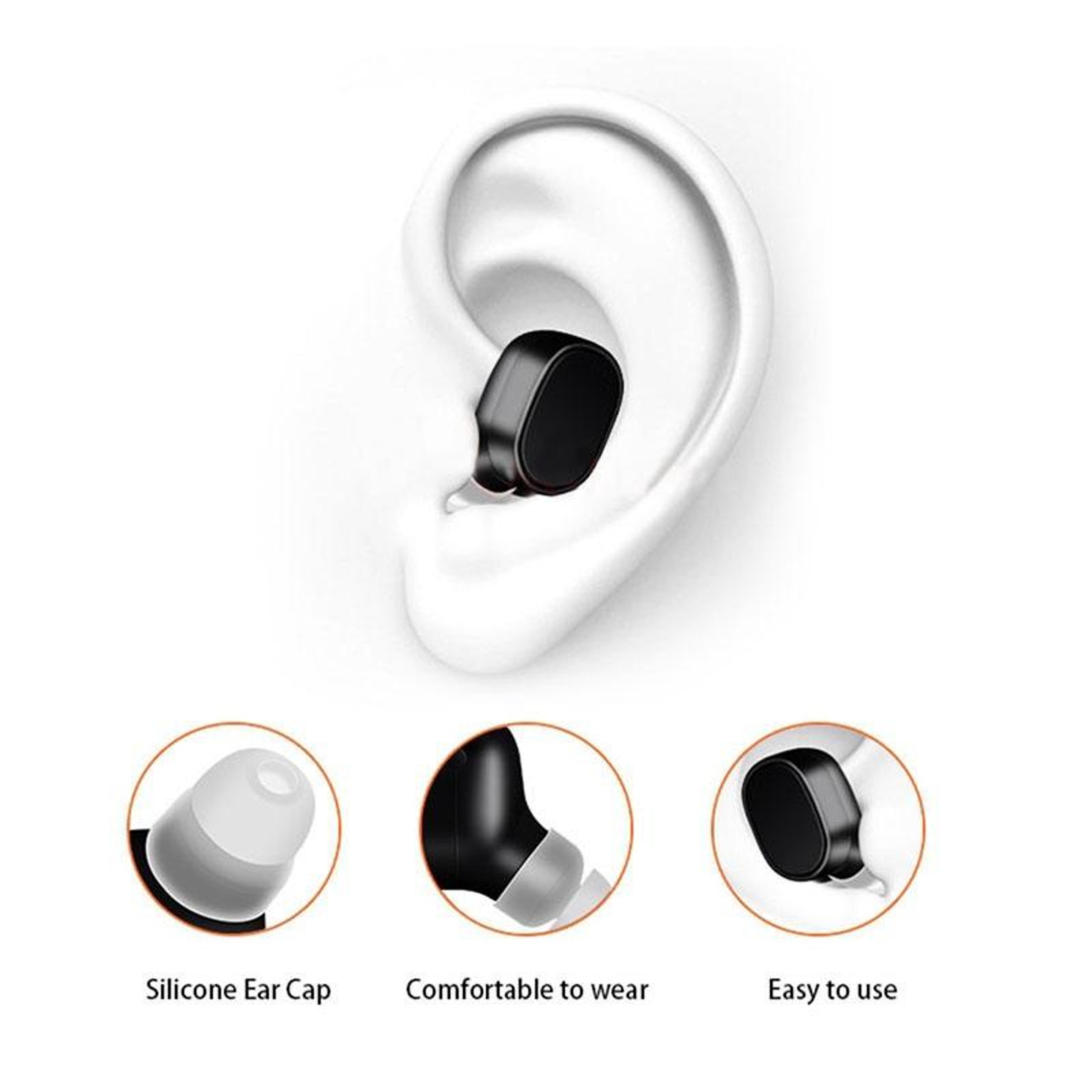 LESIRI X12 Mini Bluetooth Headset Wireless Earbud With Magnetic Charging For Sports  Calls 3