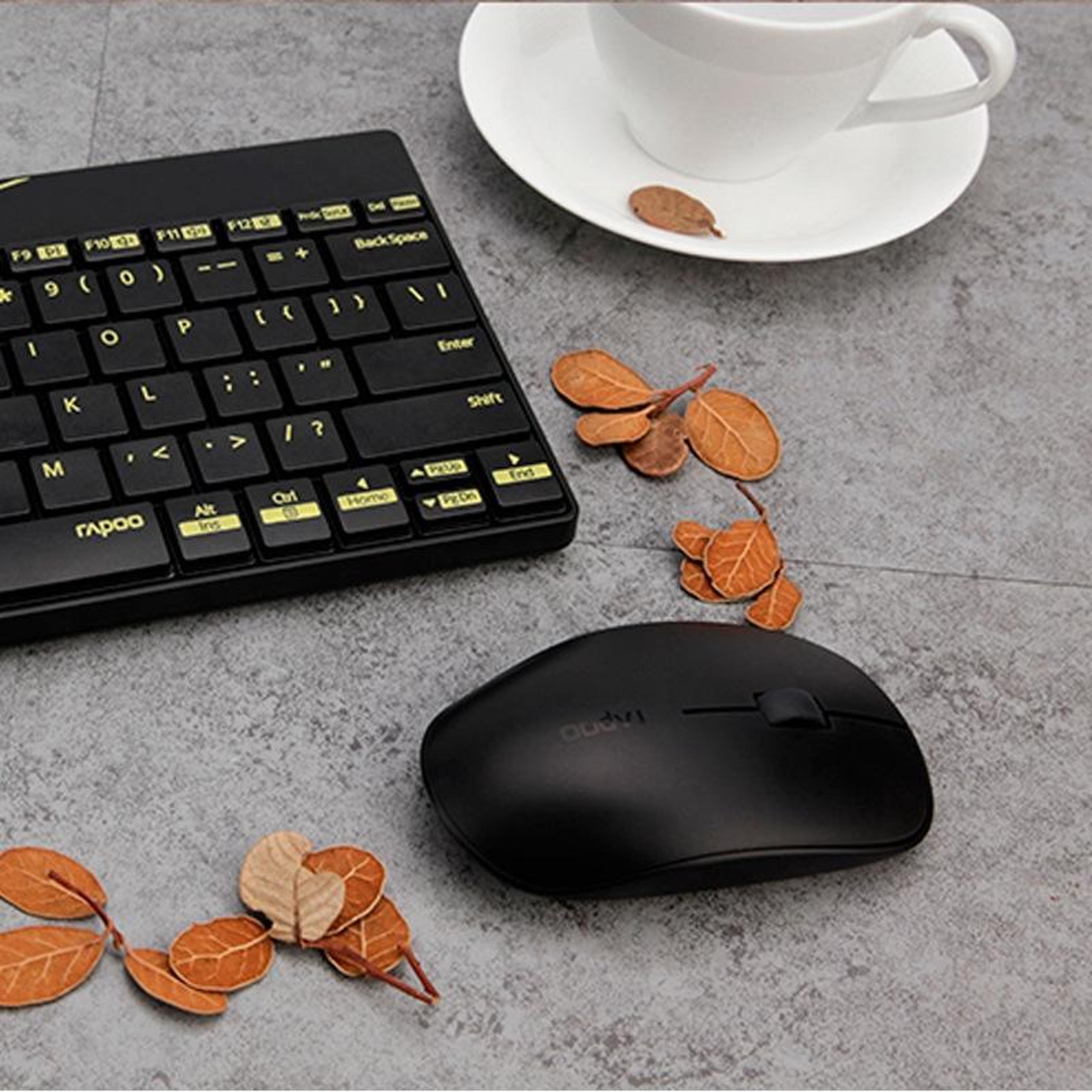 Rapoo M200G Silent Wireless Mouse With Bluetooth  24GHz Dual Mode 1300 DPI Precision 9